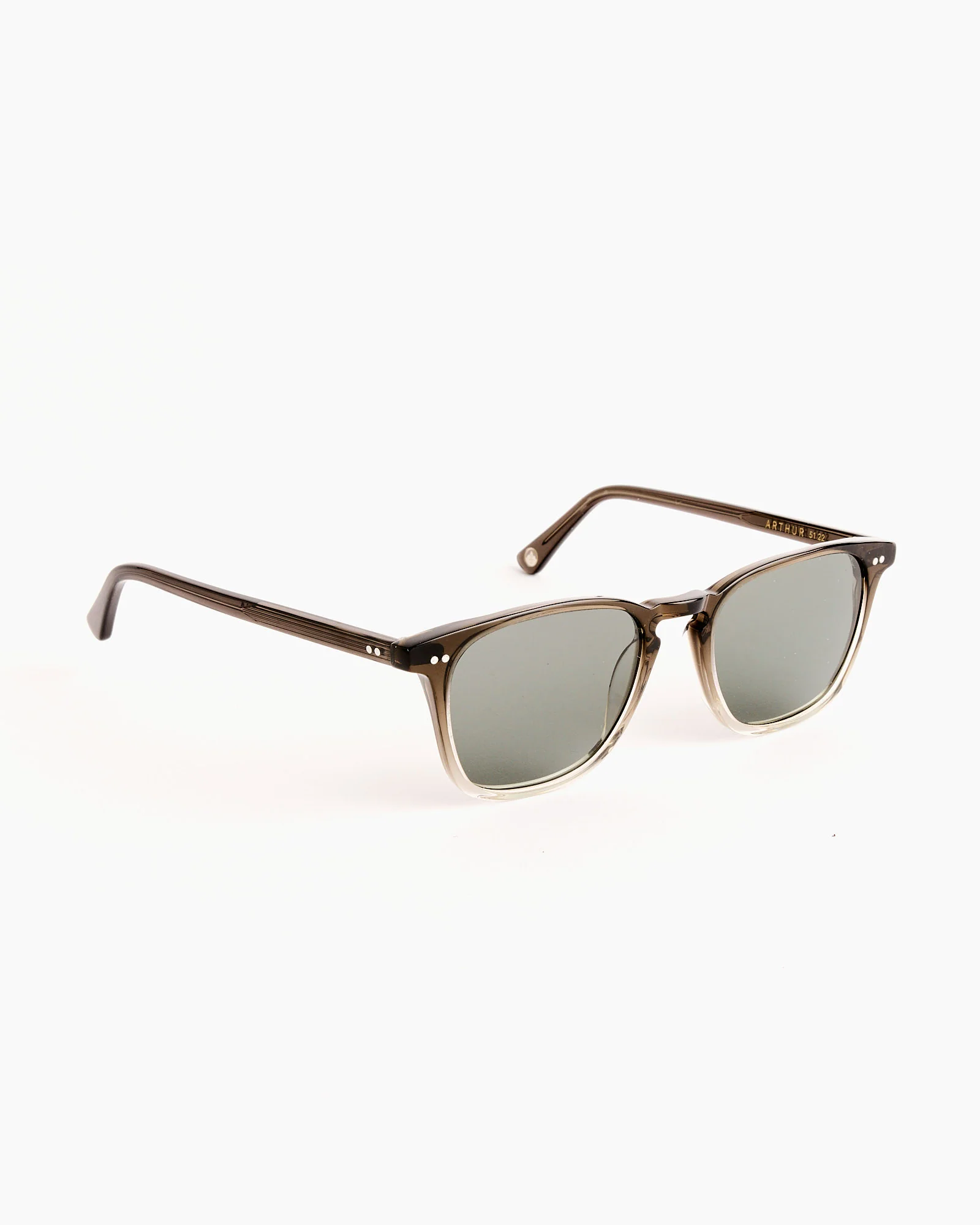 Arthur Polarized Mineral Glass Sunglasses in Octane - Image 2