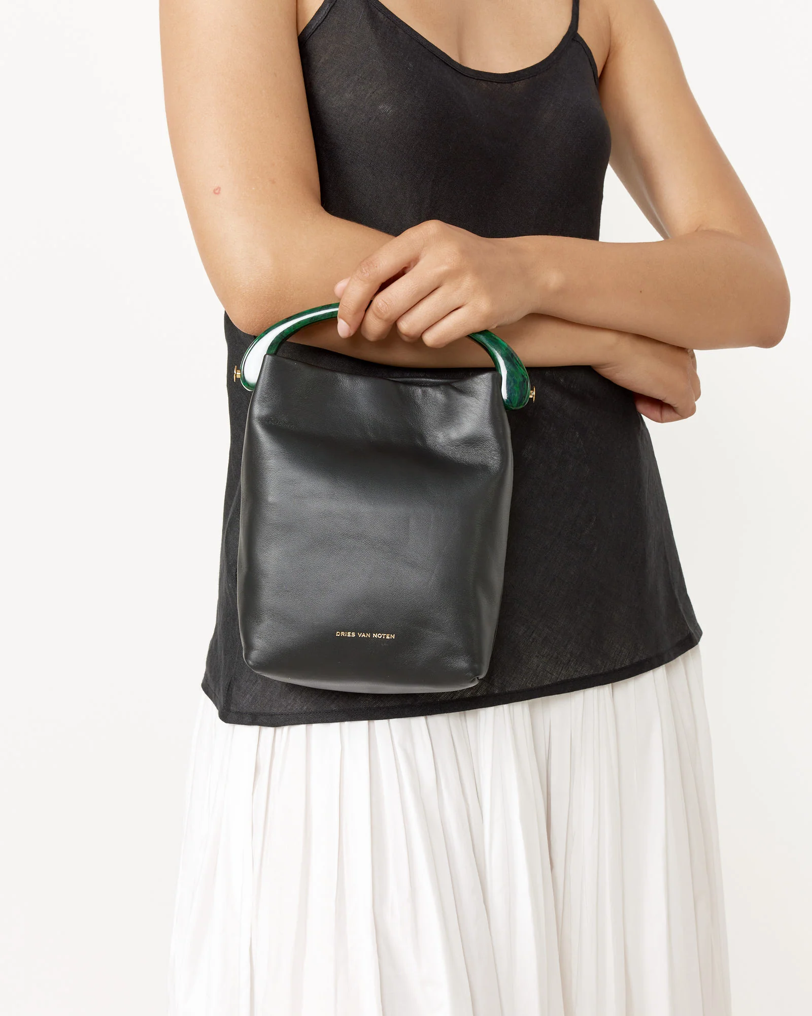 Leather Bag in Black - Image 2
