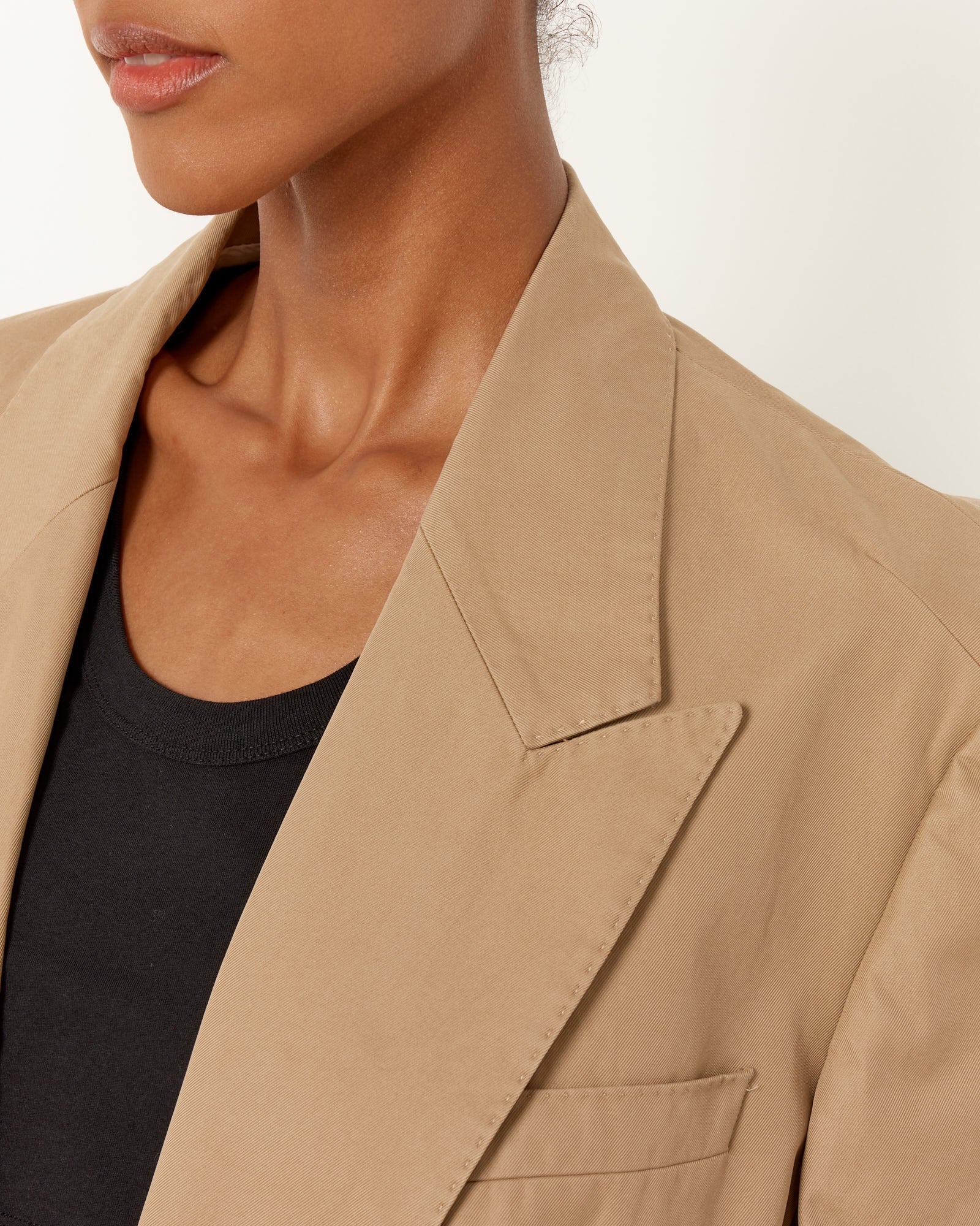 Oversized Blazer in Beige - Image 6