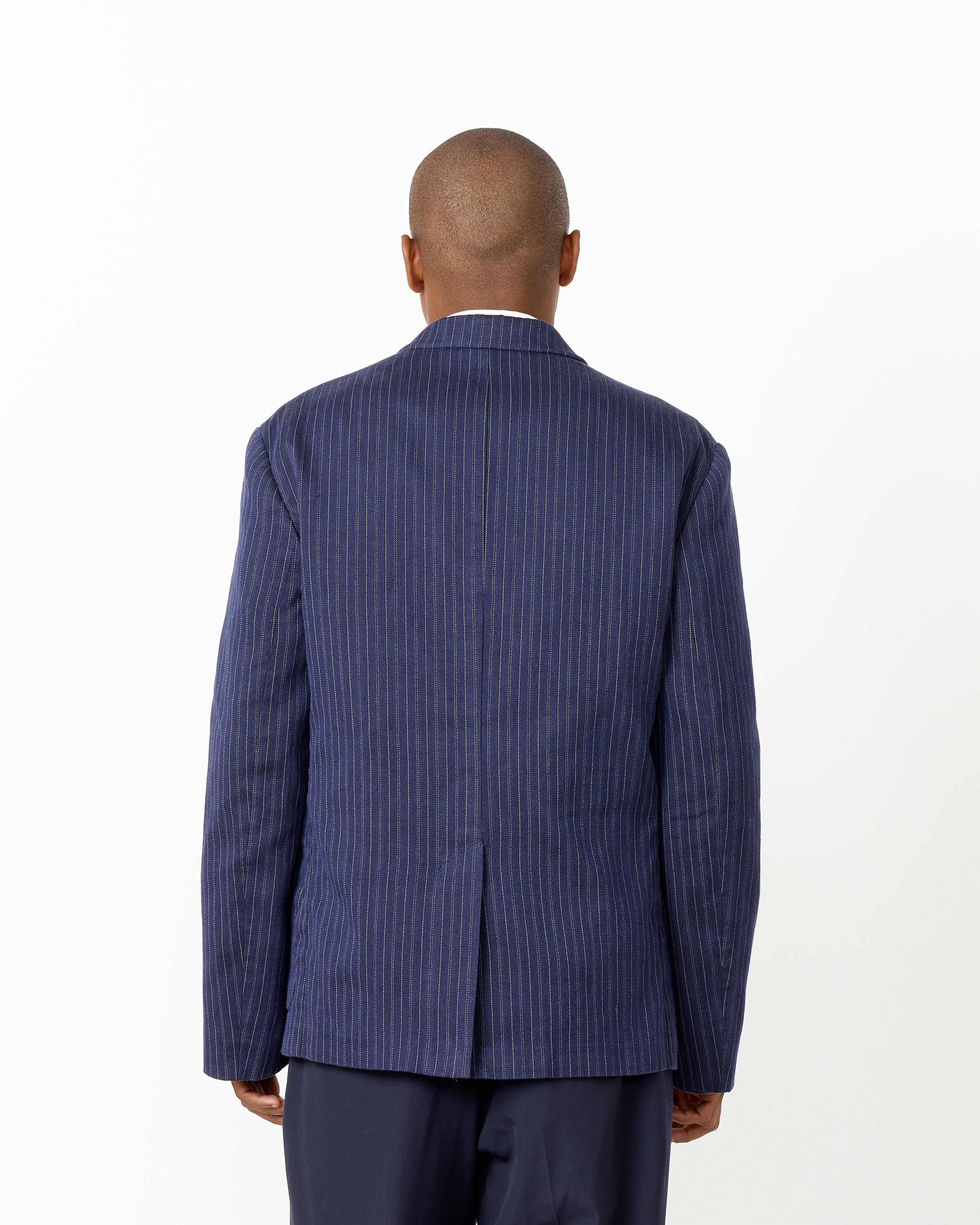 Pinstripe Double-Breasted Jacket - Image 5
