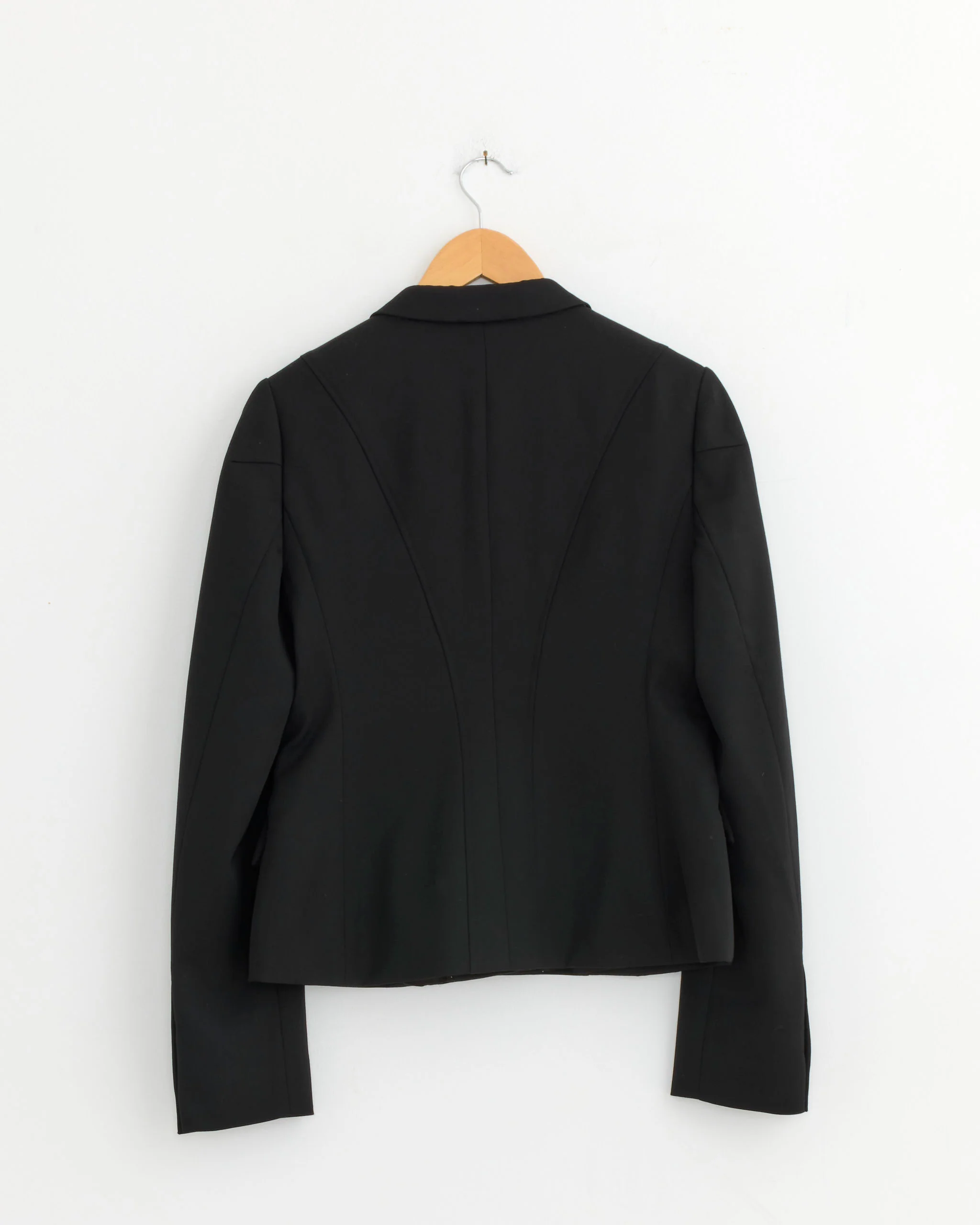 Fitted Jacket in Black - Image 3
