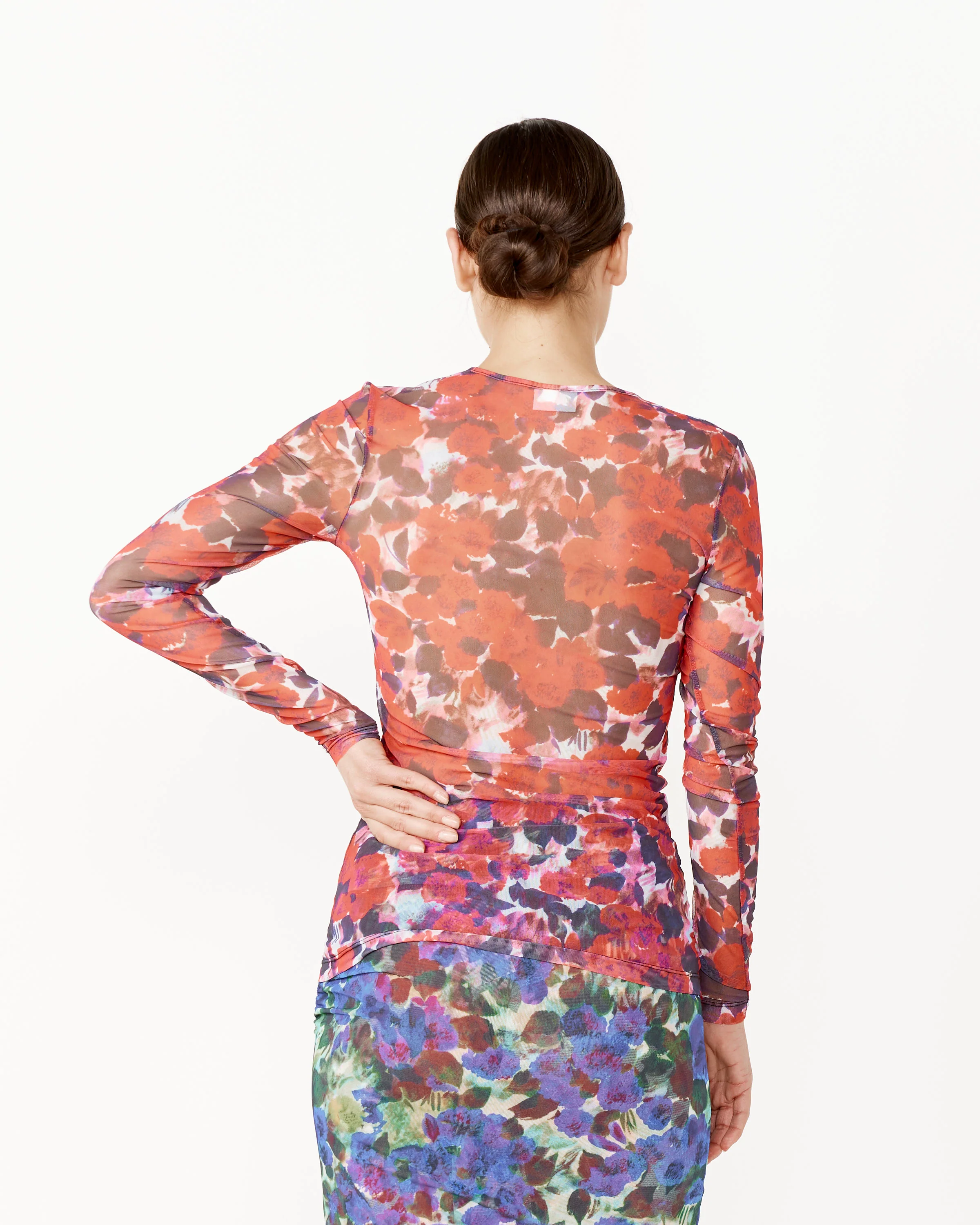 Printed Long Sleeve Shirt - Image 3
