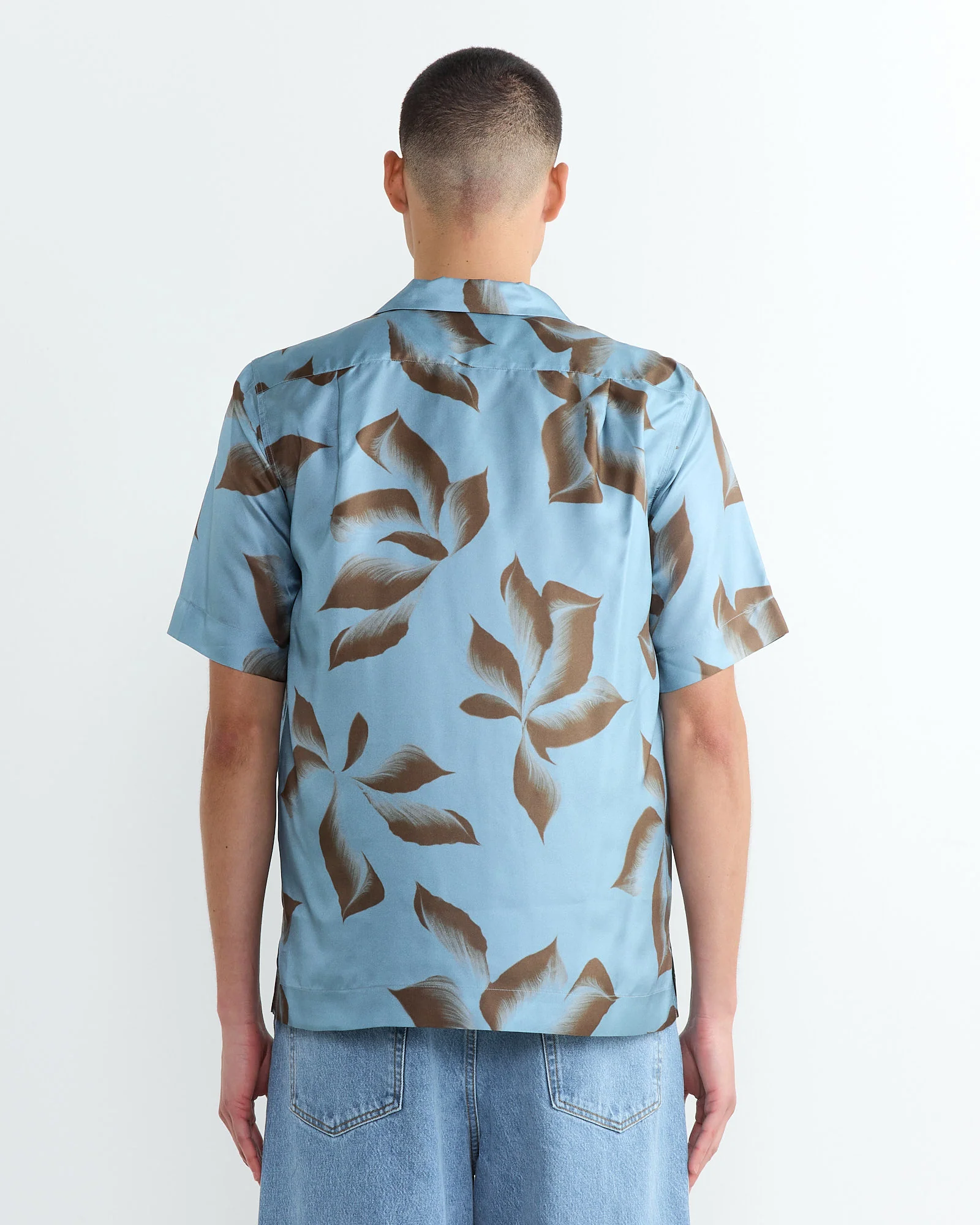 Printed Shirt in Steel - Image 4