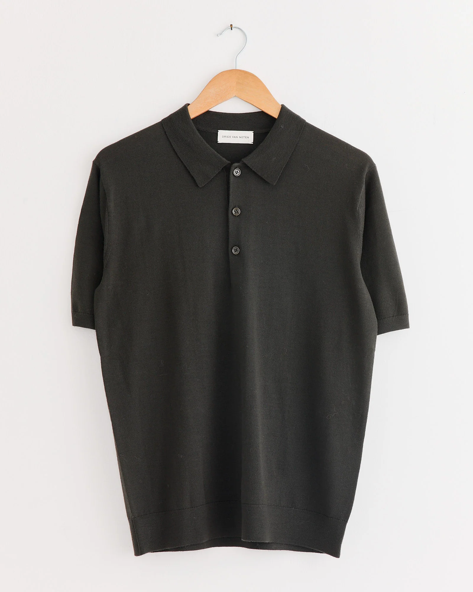 Polo Shirt in Dark Khaki