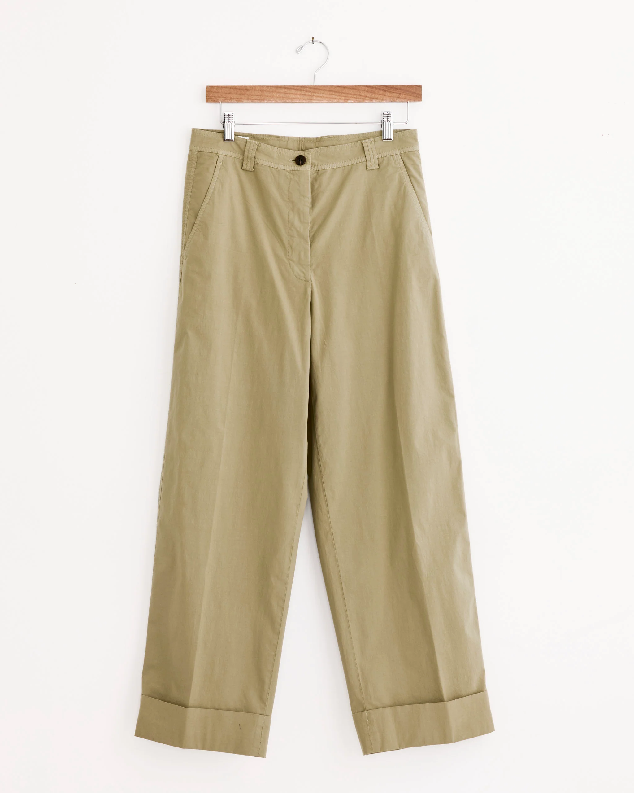 Cotton Pant in Cement