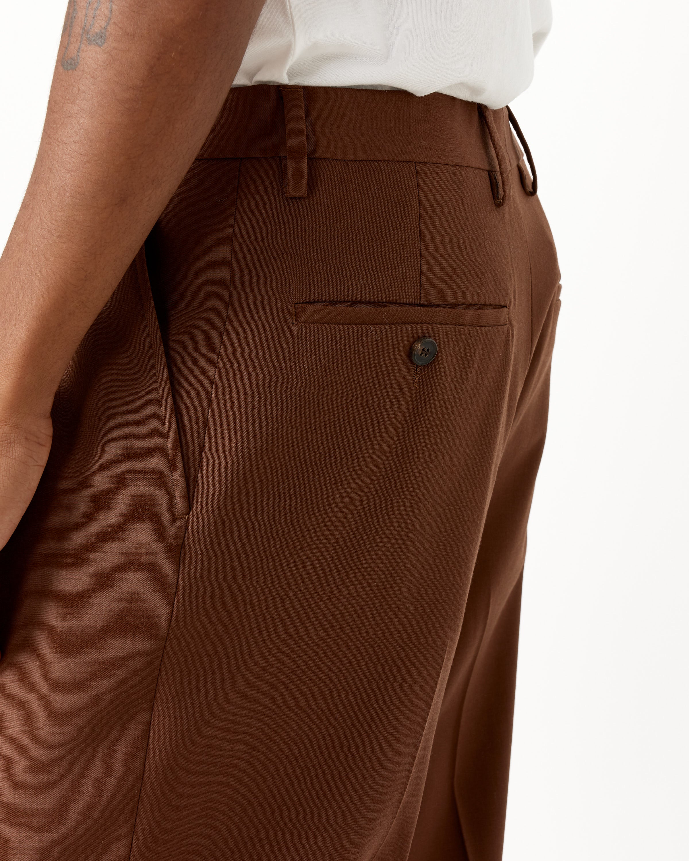 Double-Pleated Suiting Pant - Image 4