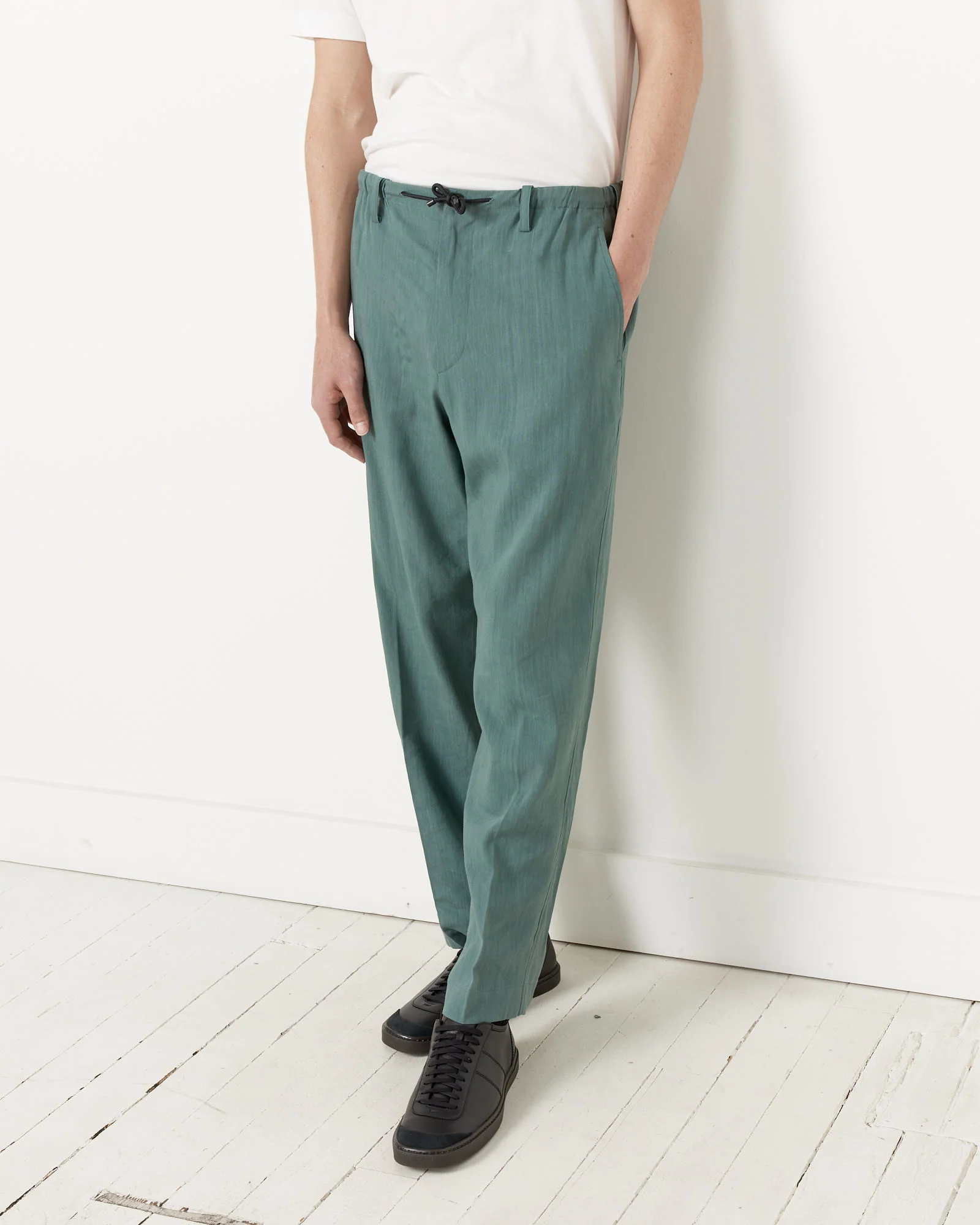 Drawstring Pant in Raf - Image 2