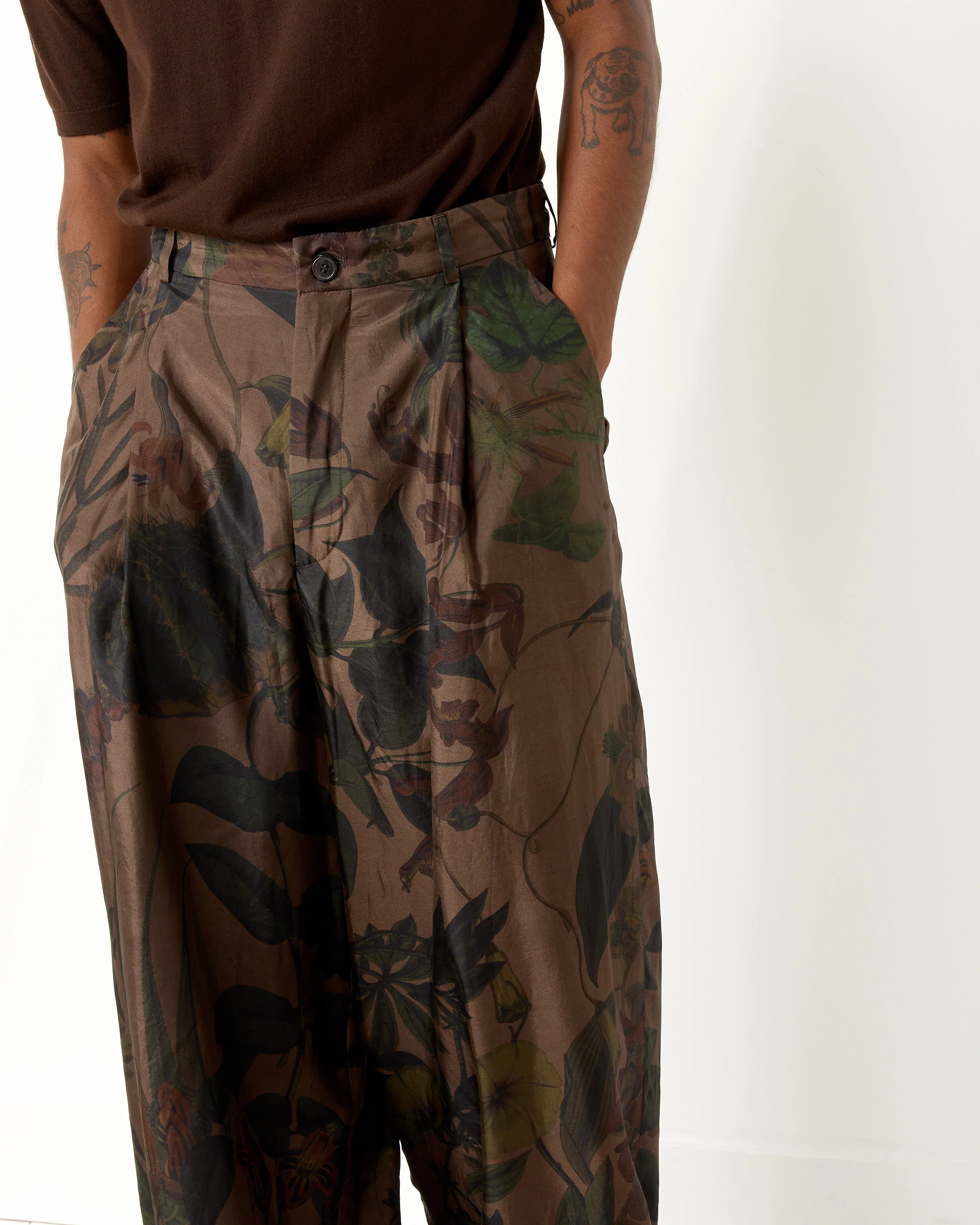 Silk Foliage Pant - Image 5