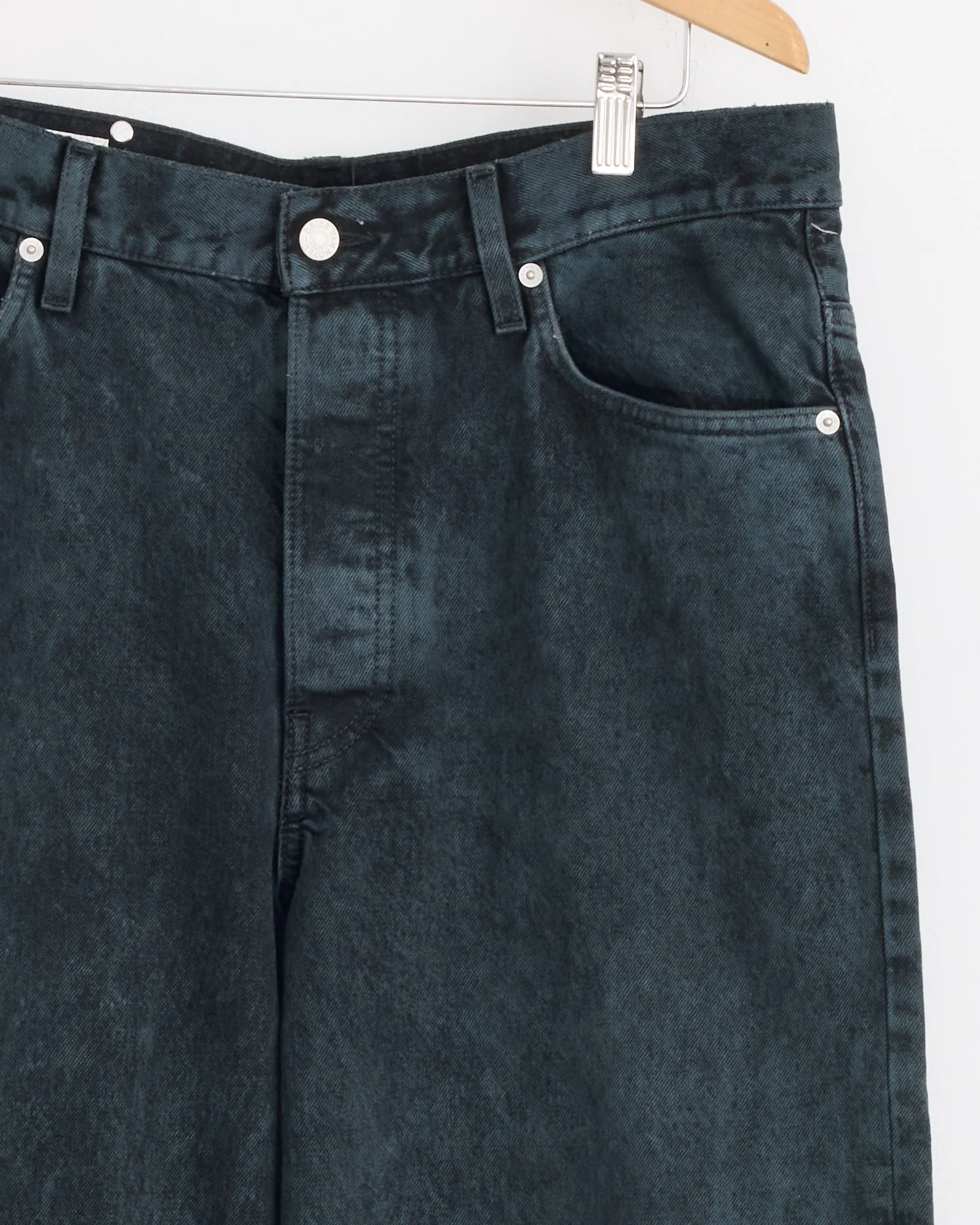 Loose Fit Jeans in Petrol - Image 2
