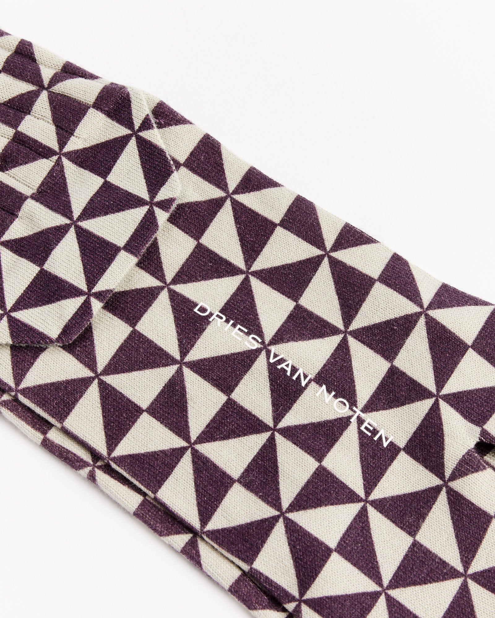 Printed Tabi Socks in Auber - Image 2