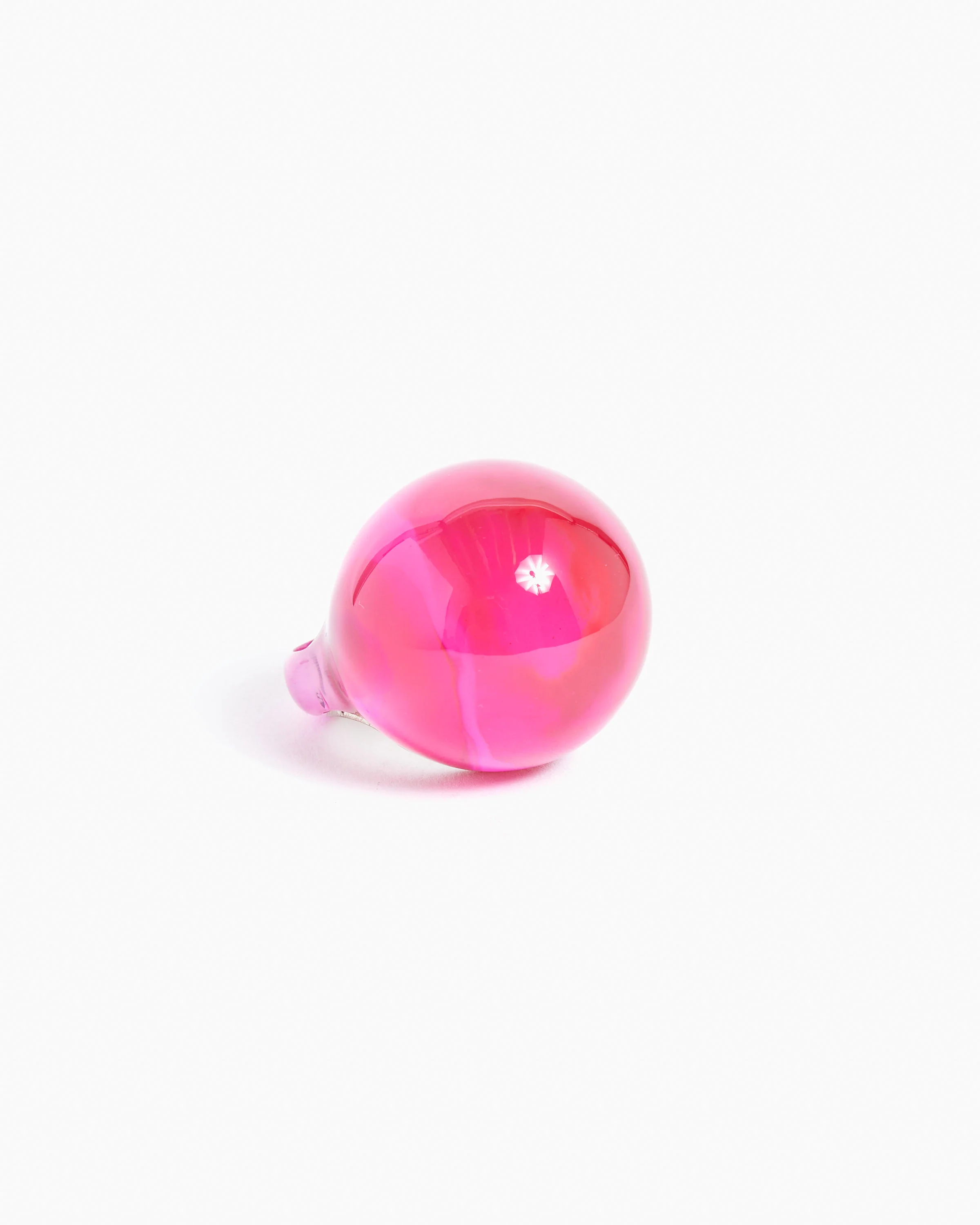 Orb Ring in Fuchsia - Image 3
