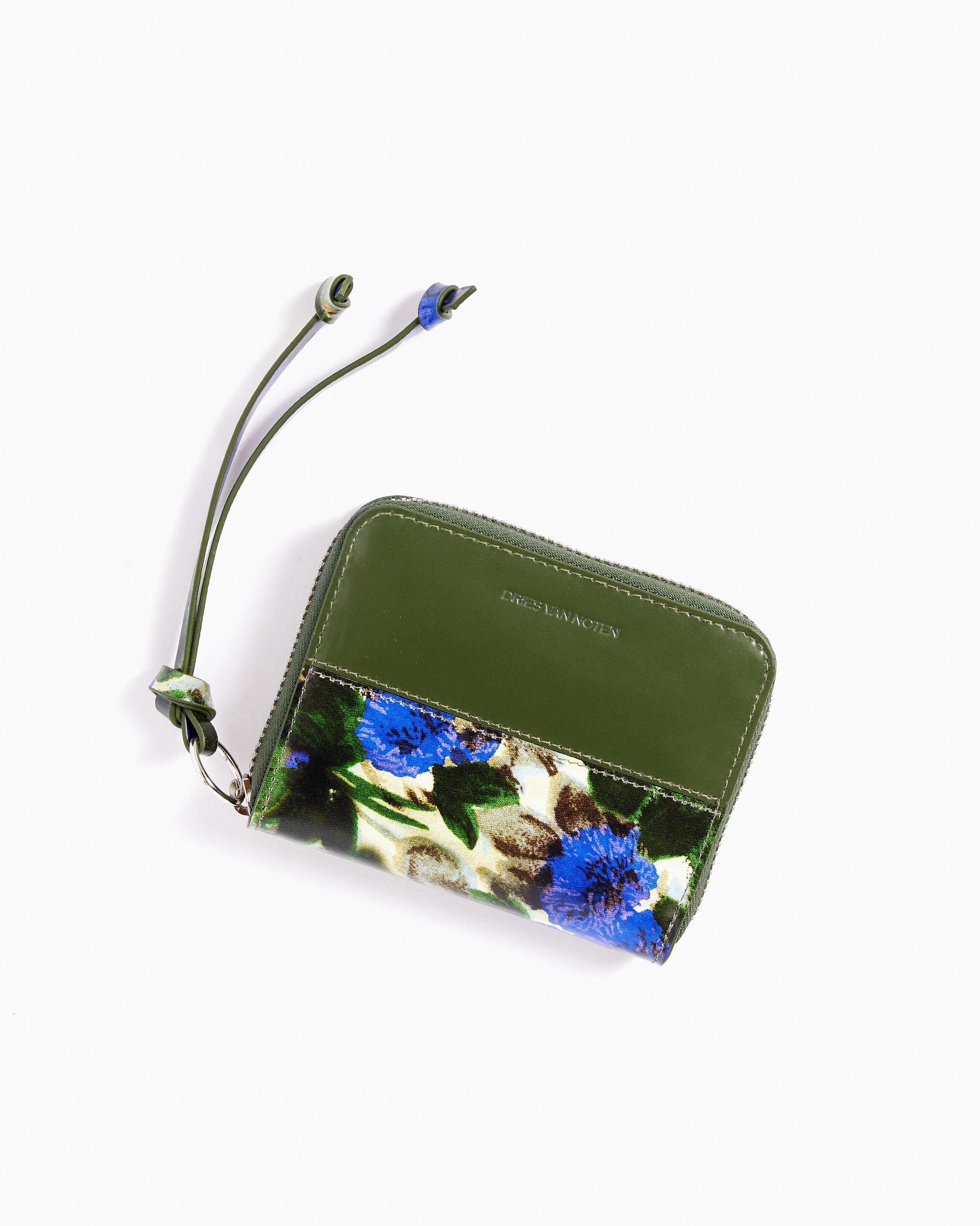 Floral Wallet in Blue