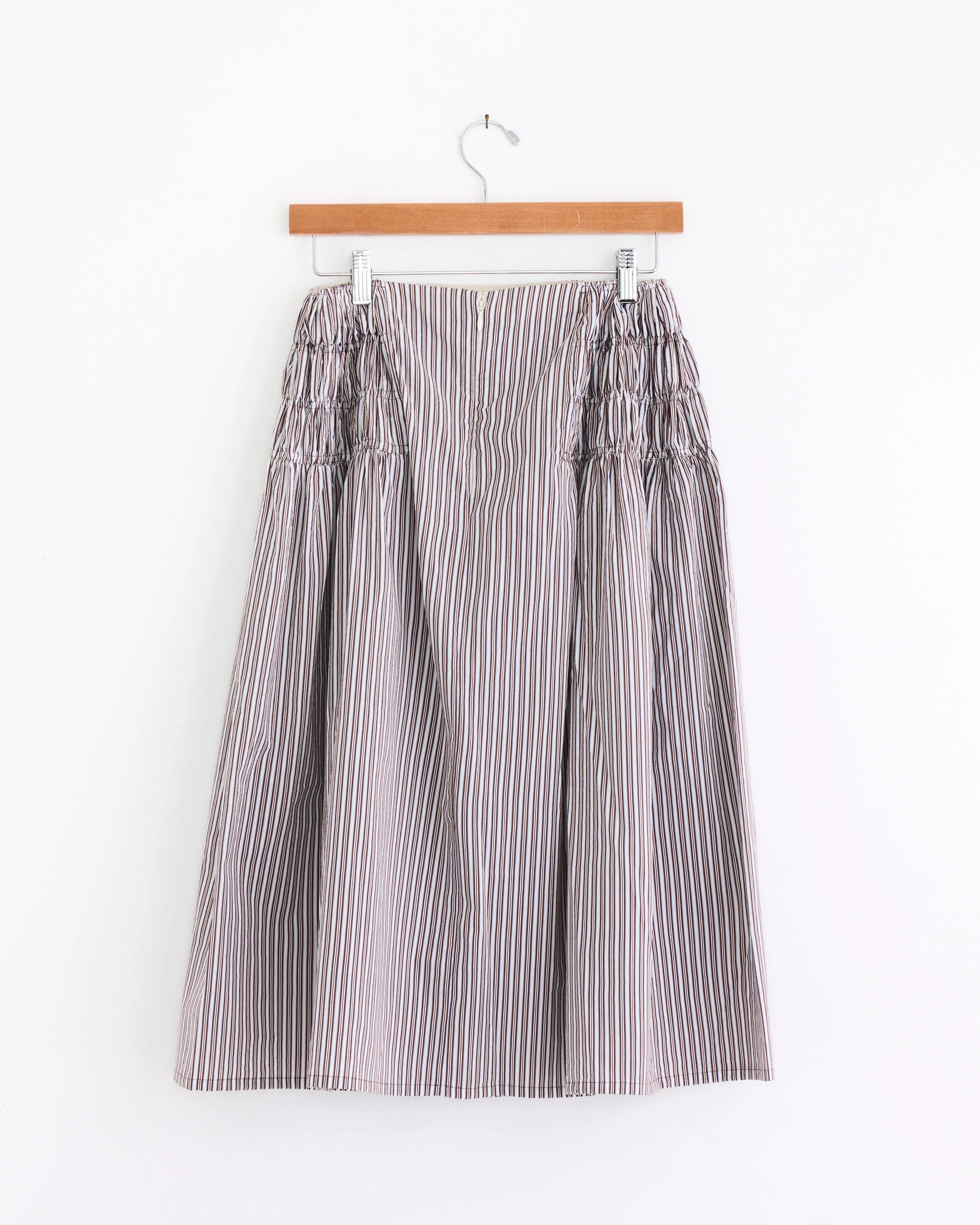 Ruffled Skirt in Brown - Image 3