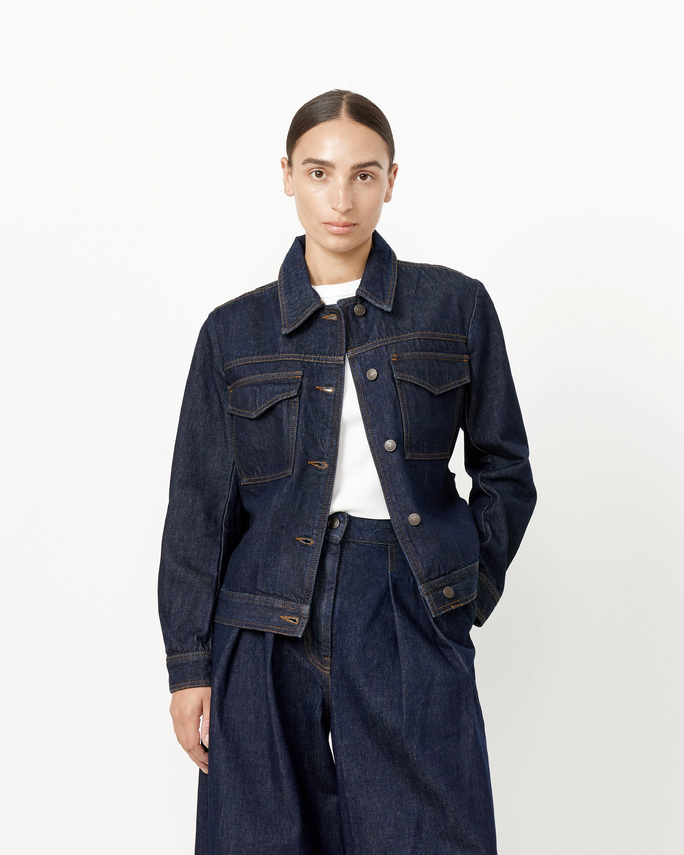 Belted Denim Jacket - Image 5