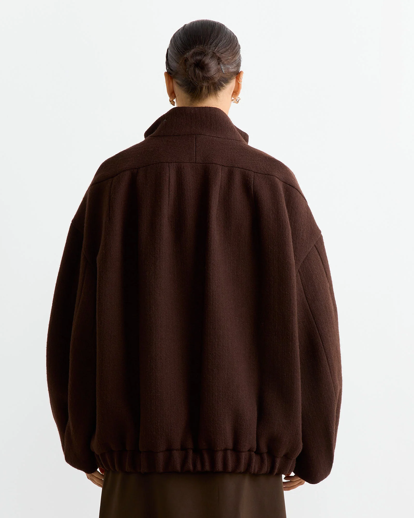 Oversized Jacket in Brown - Image 6