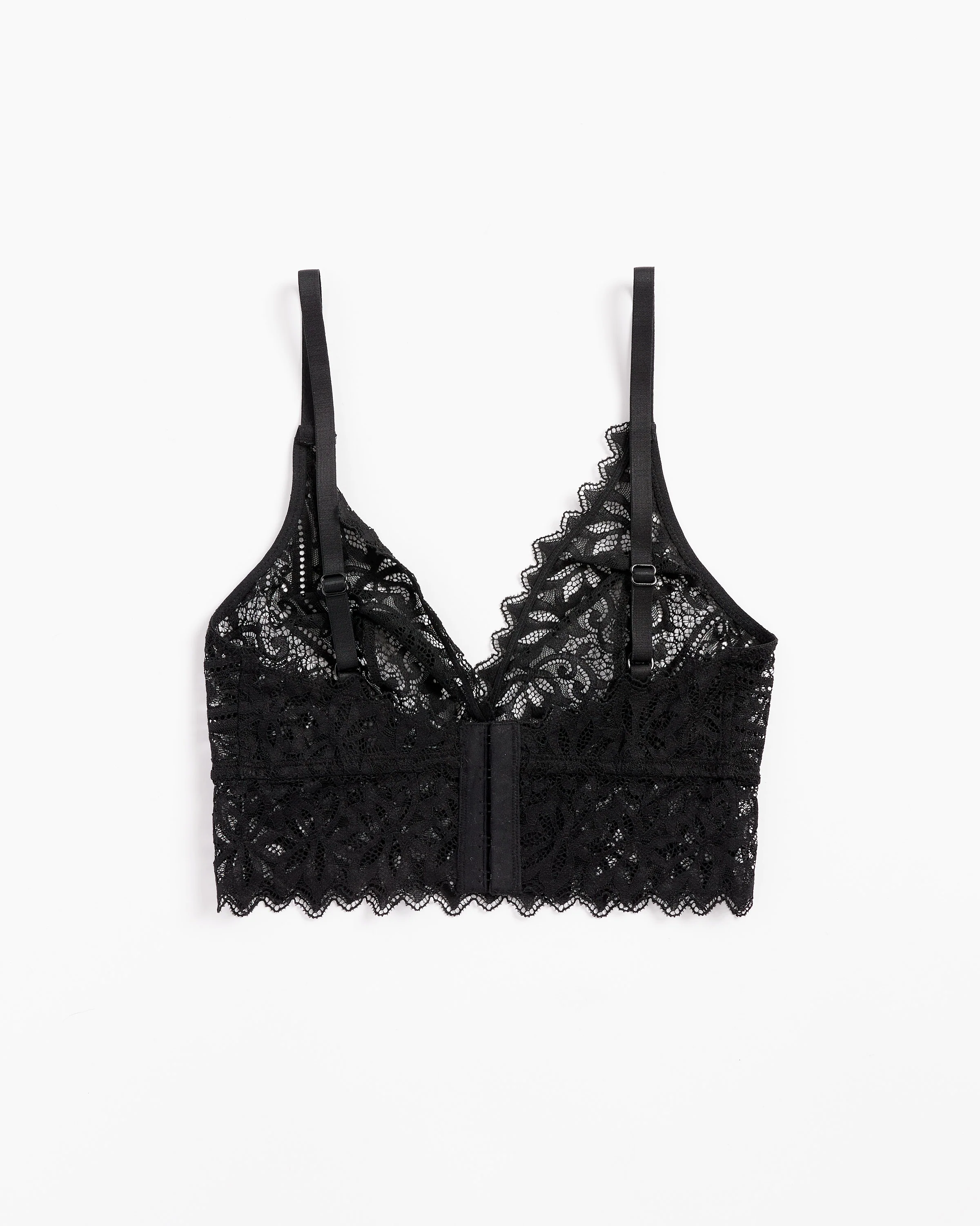 Orient Soft Triangle Bra in Black - Image 2