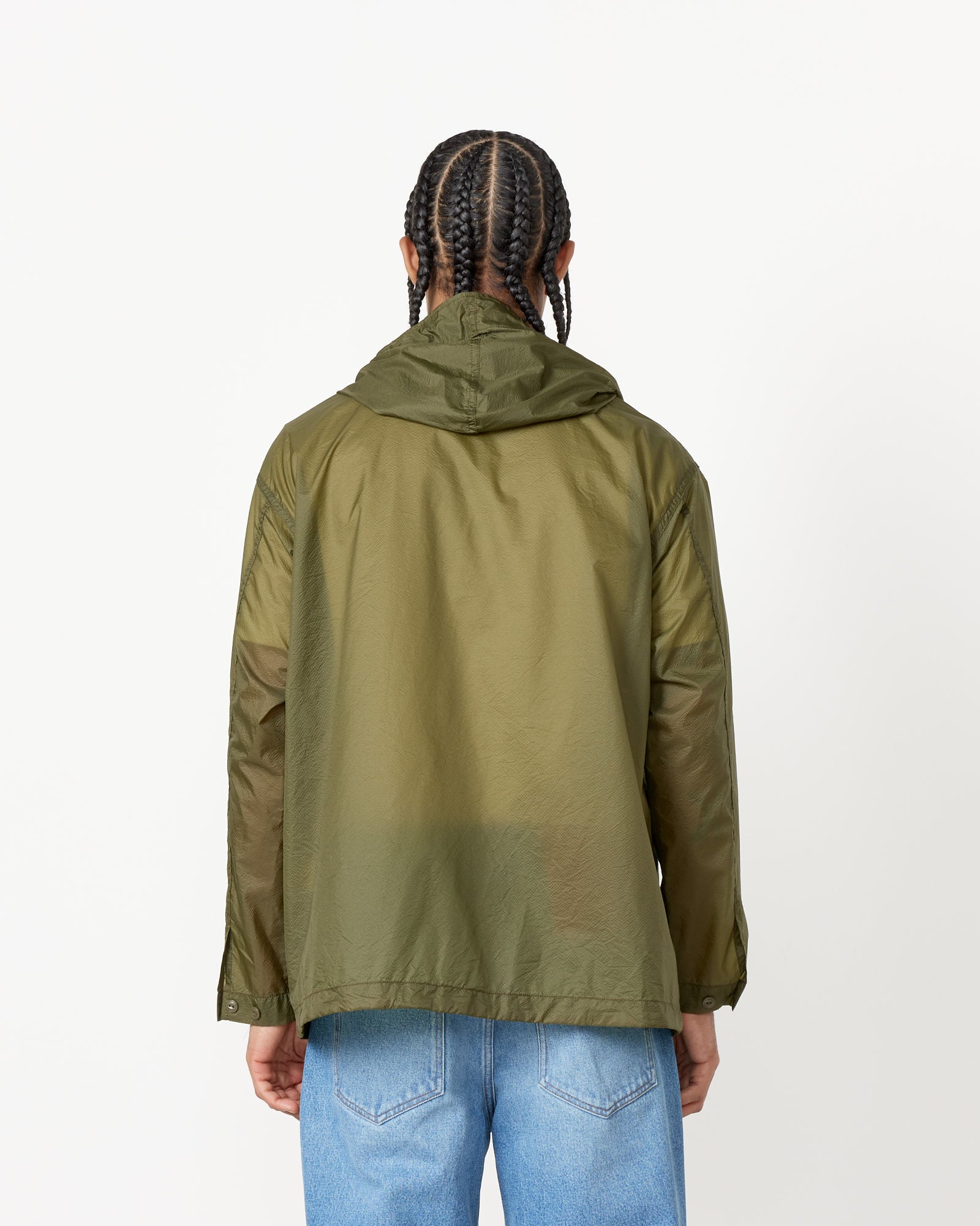 Cagoule Shirt in Olive - Image 6