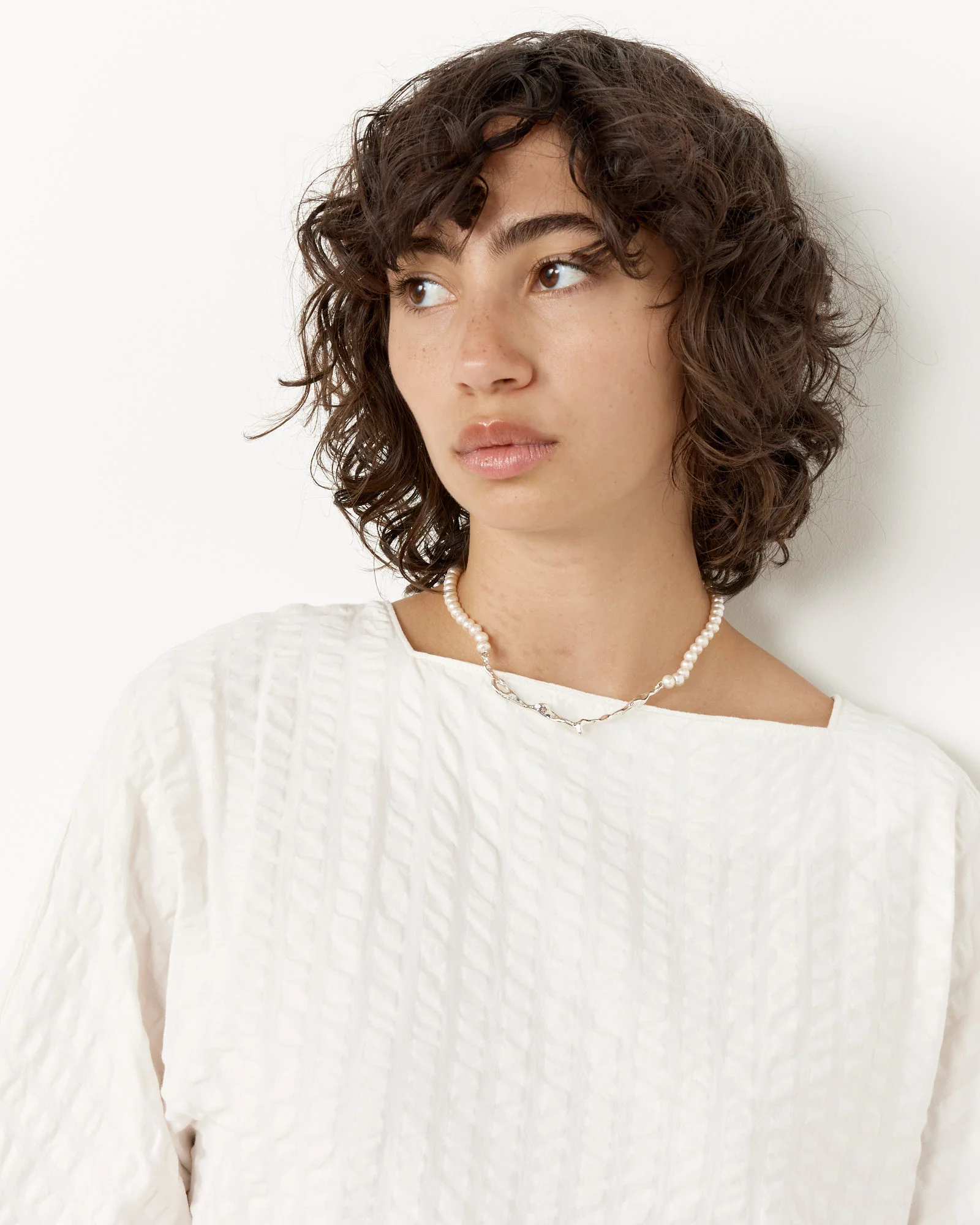 Drip Perla Collar in Sterling Silver - Image 4