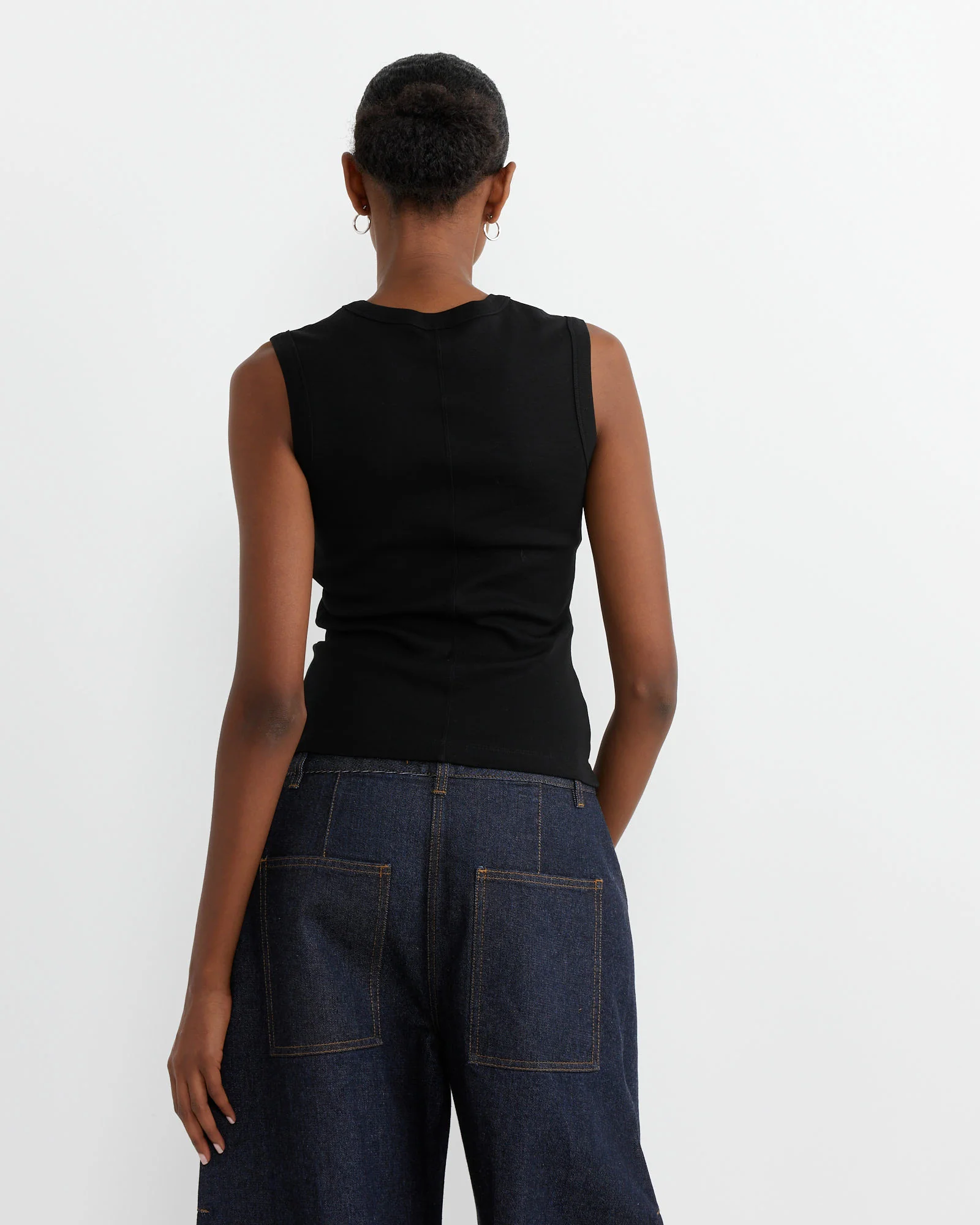 Esme Tank in Black - Image 3