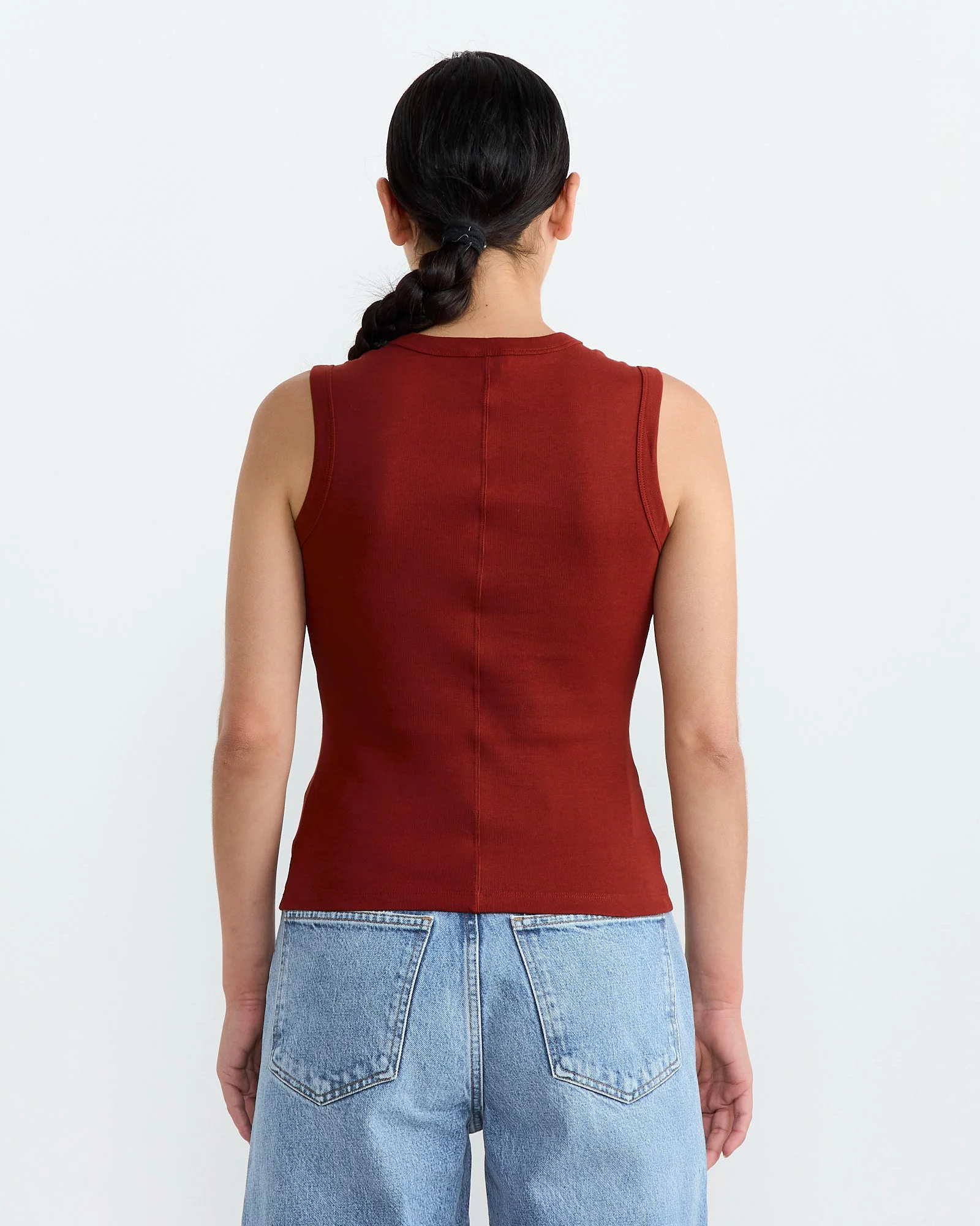 Esme Tank in Syrah - Image 4