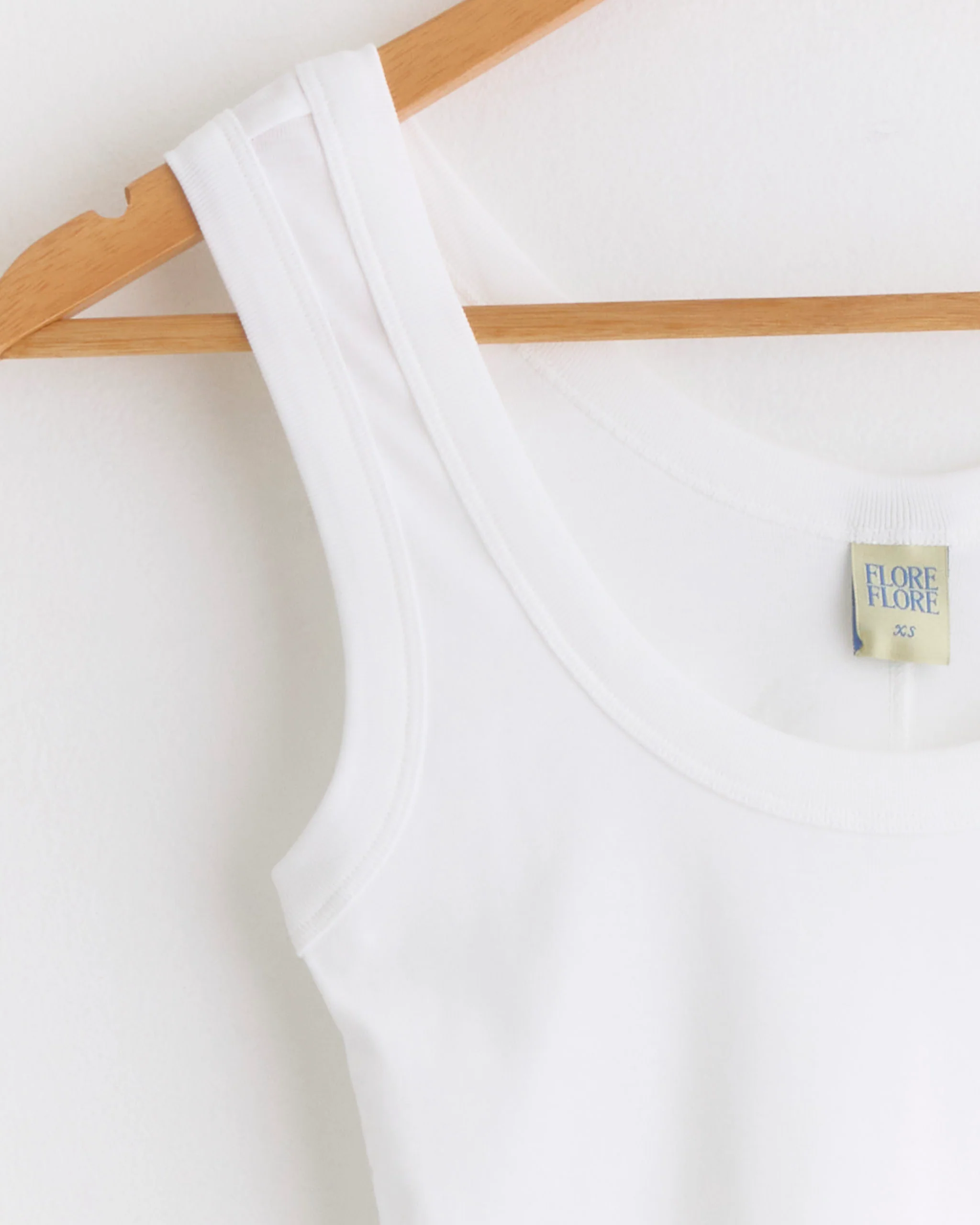 Hillie Tank in White - Image 2