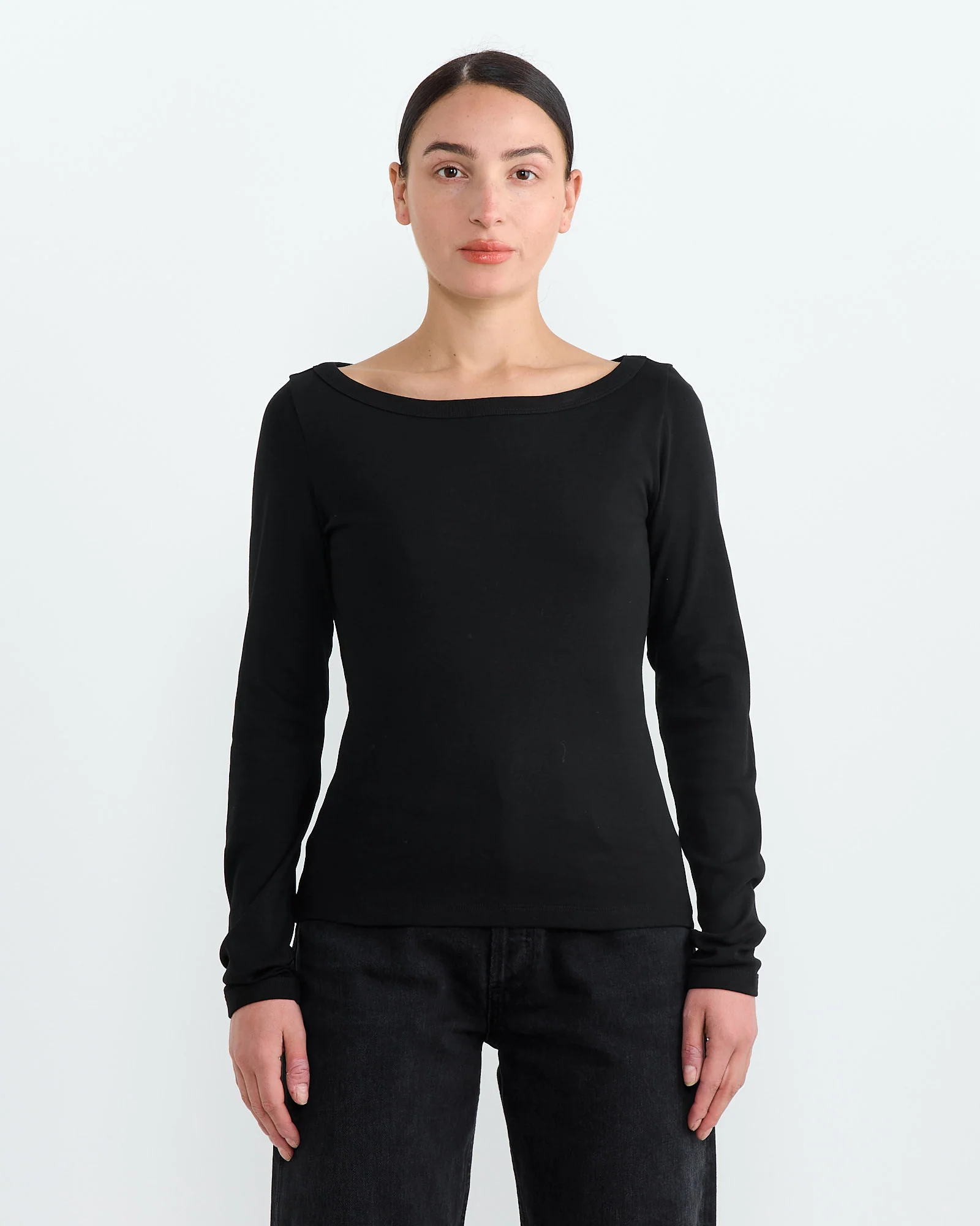 Steffi Tee in Black