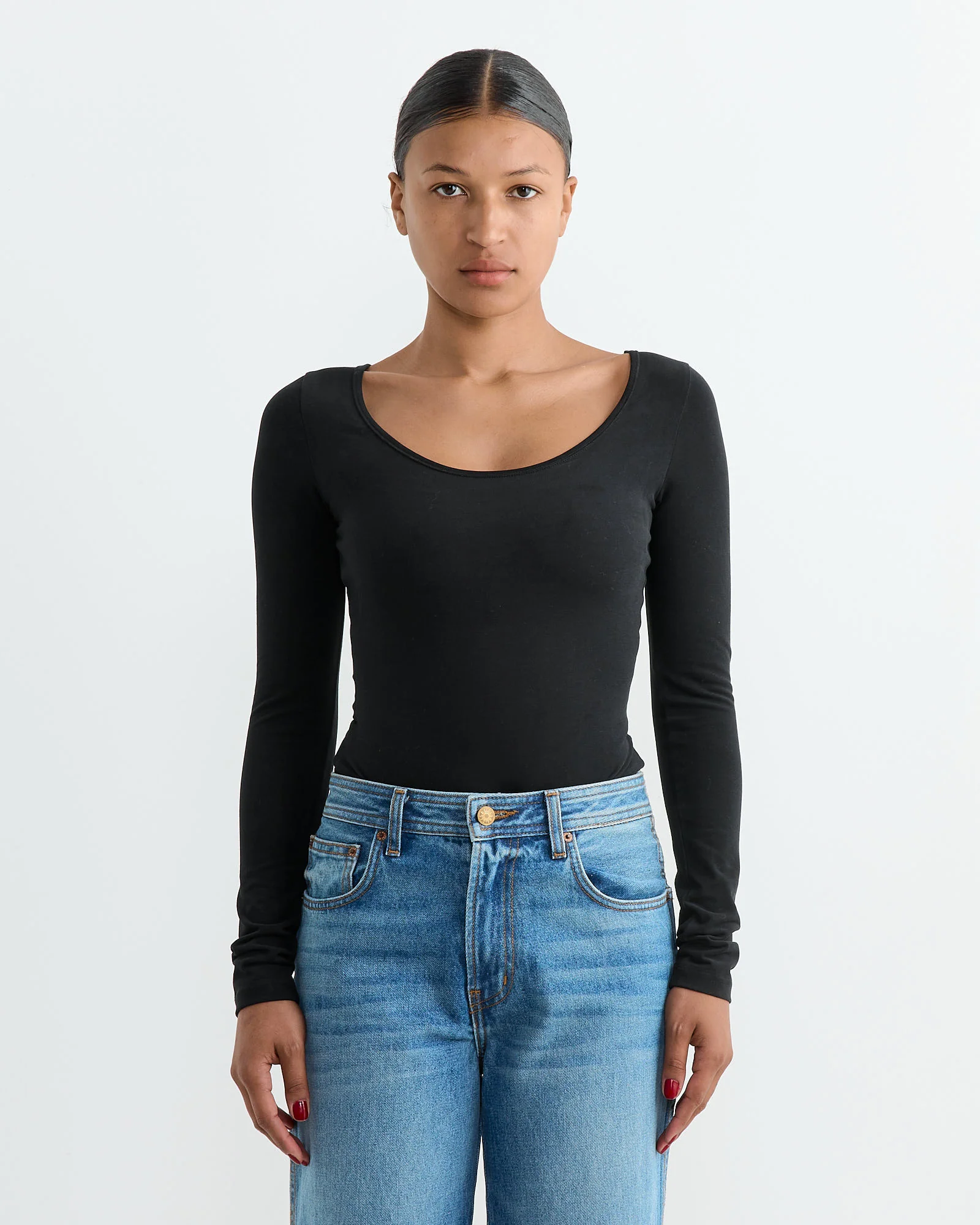 Yoli Bodysuit in Black