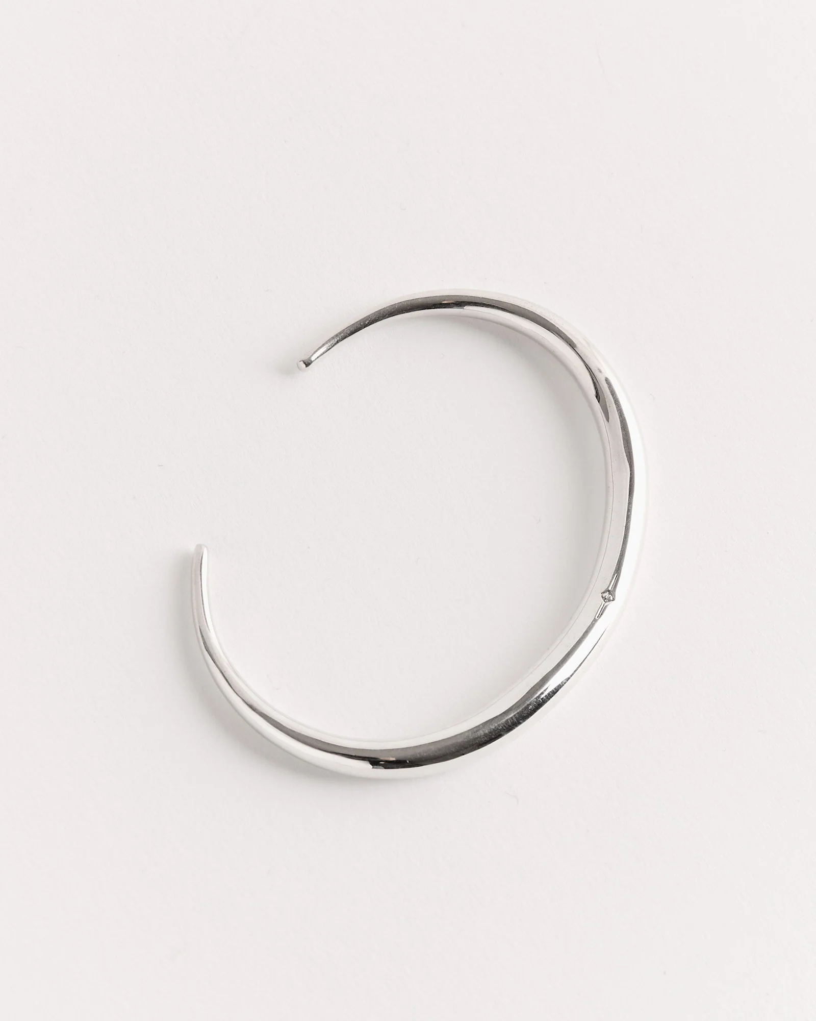 Tusk Cuff in Sterling Silver