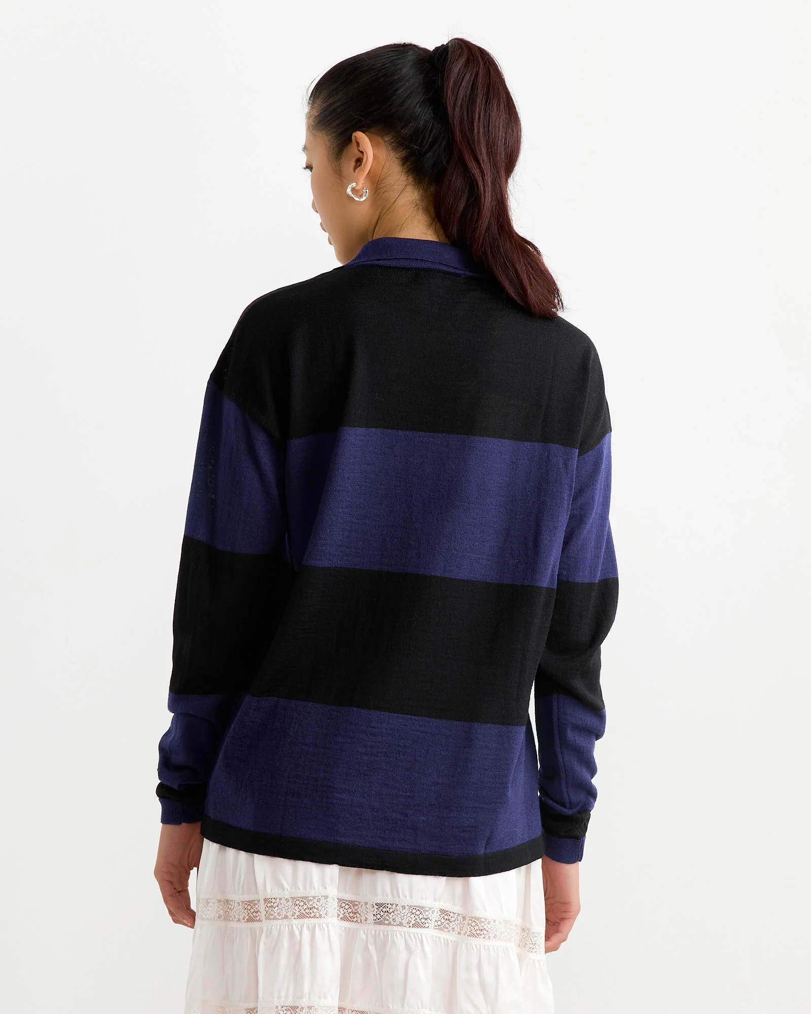 Jess Polo in Navy/Black - Image 5