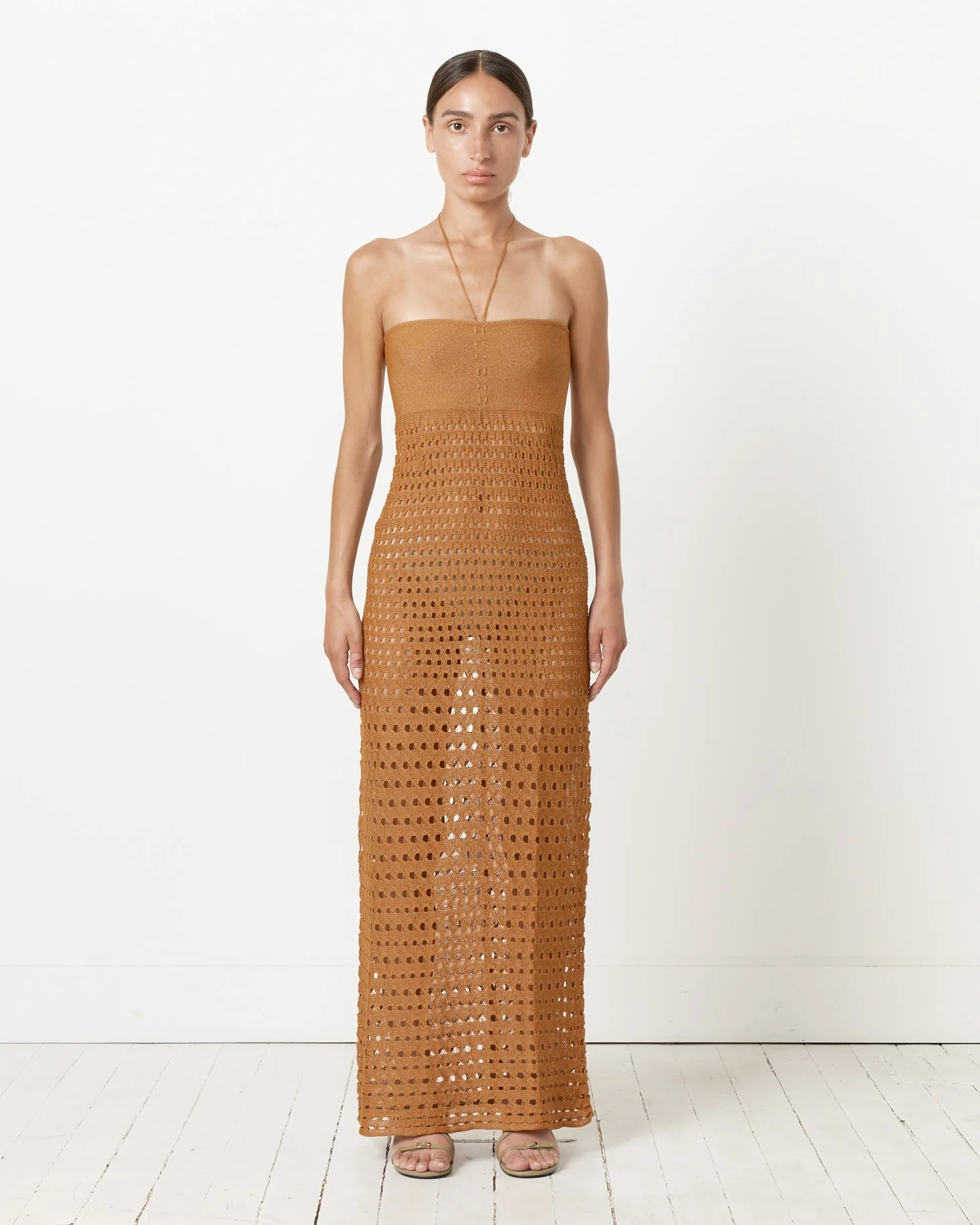 Marula Dress in Ochre
