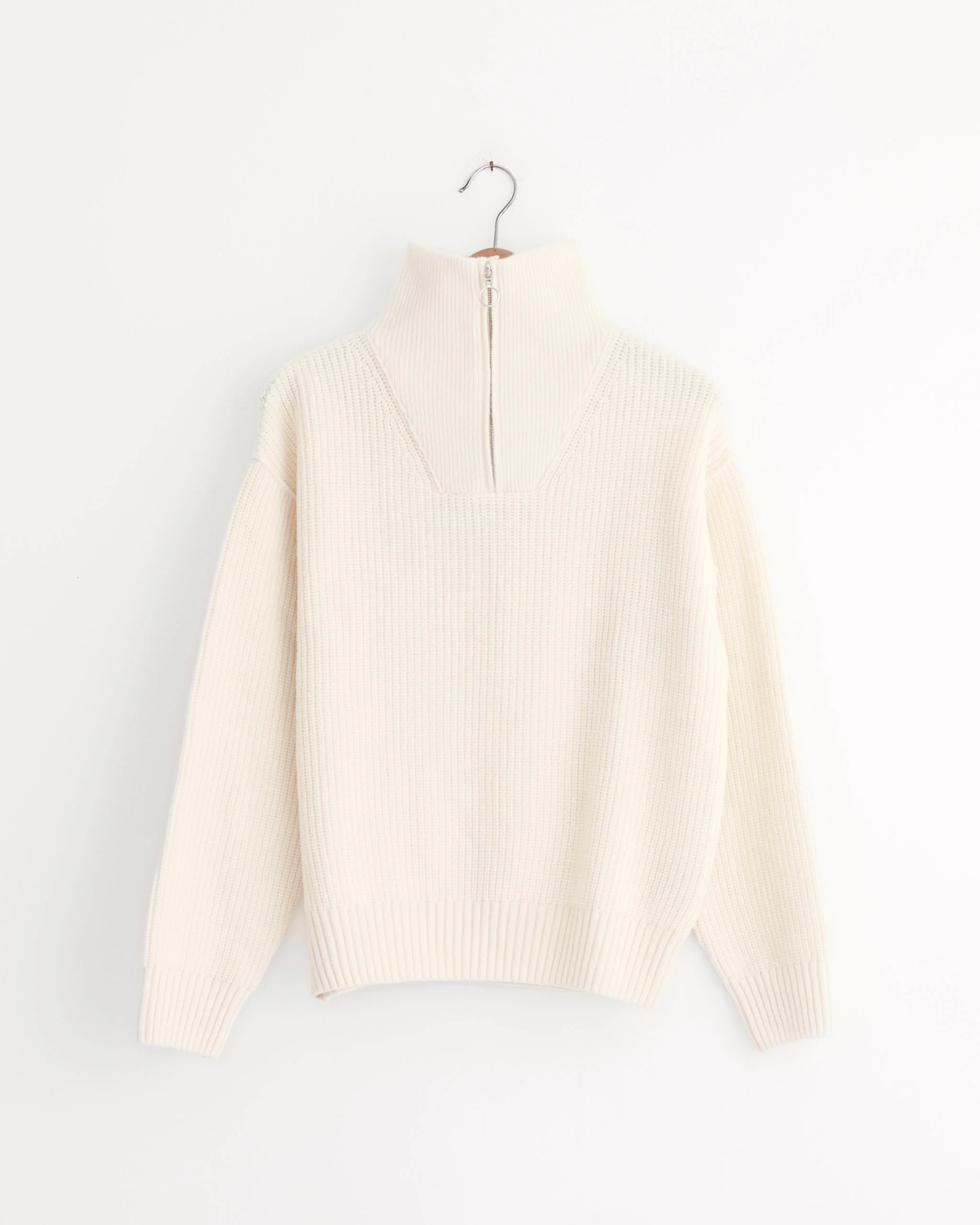 Fly Deck Sweater in Off White