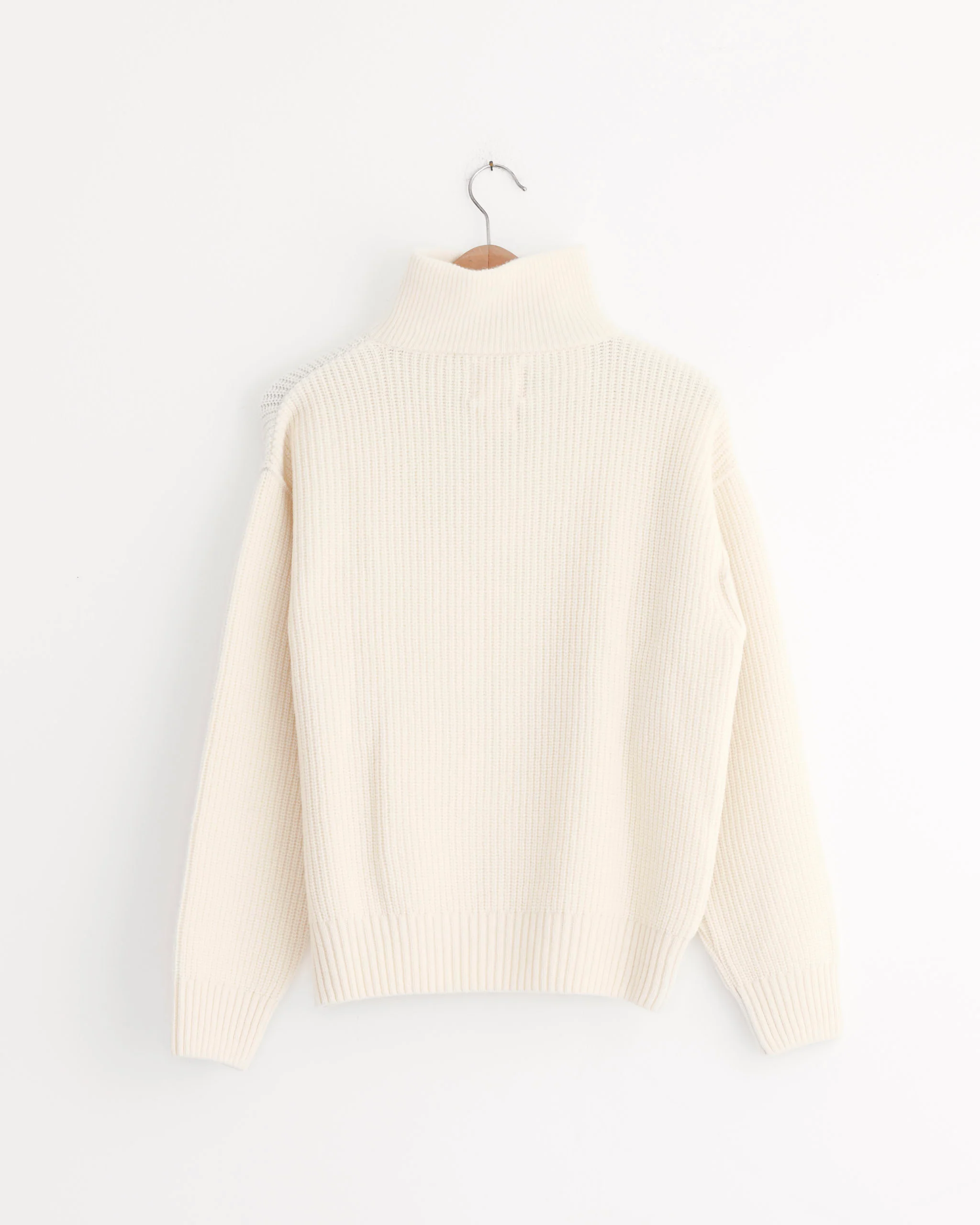 Fly Deck Sweater in Off White - Image 3