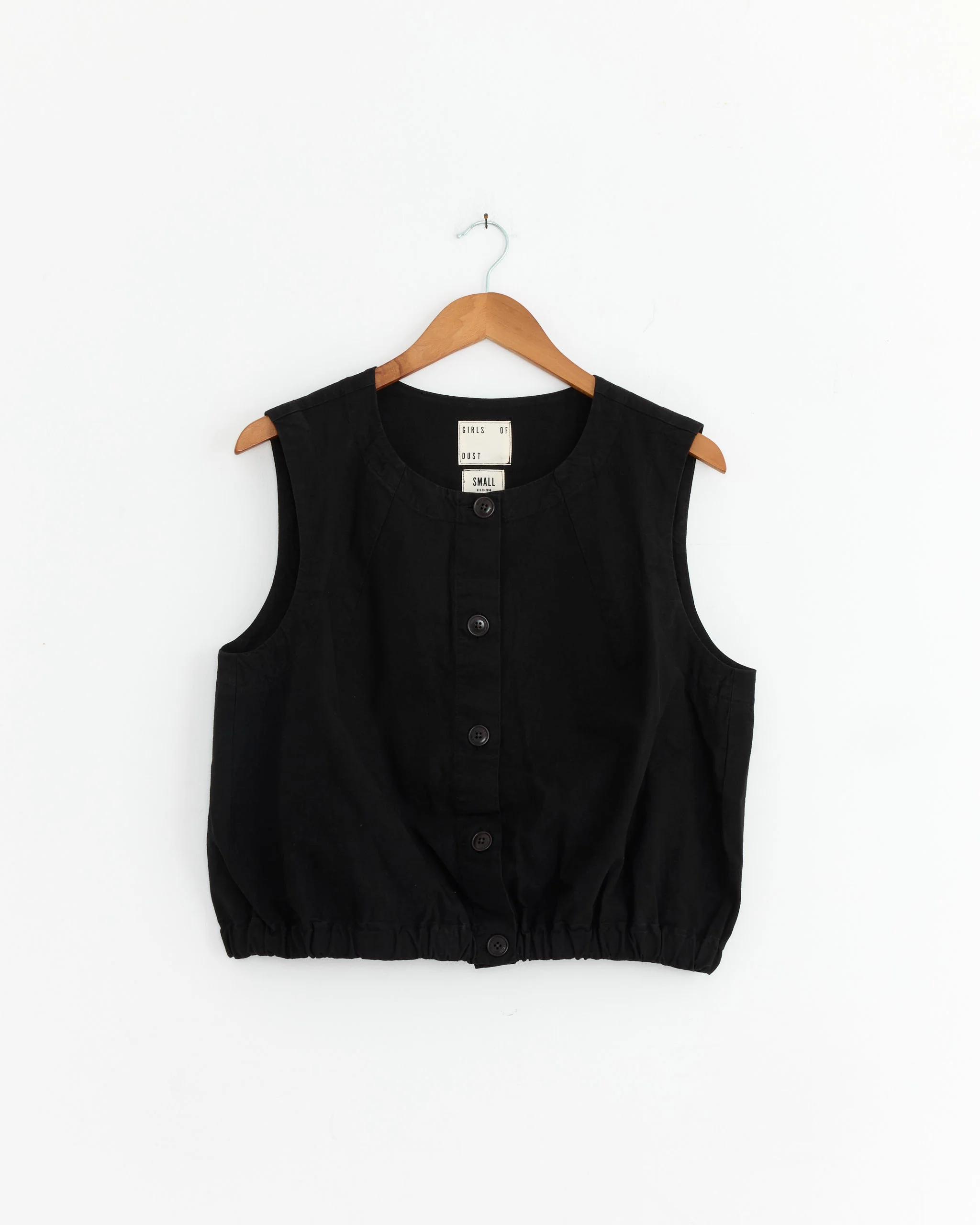 Veston Vest in Black