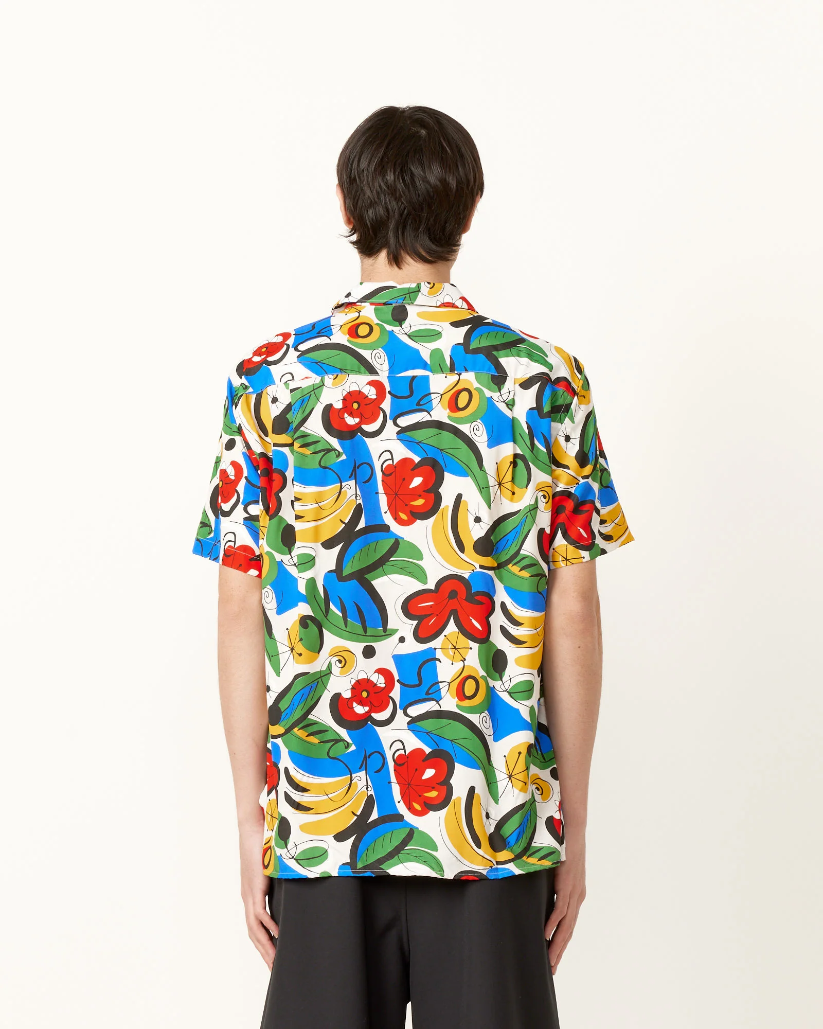 Short Sleeve Camp Shirt in Homage To Miro - Image 5
