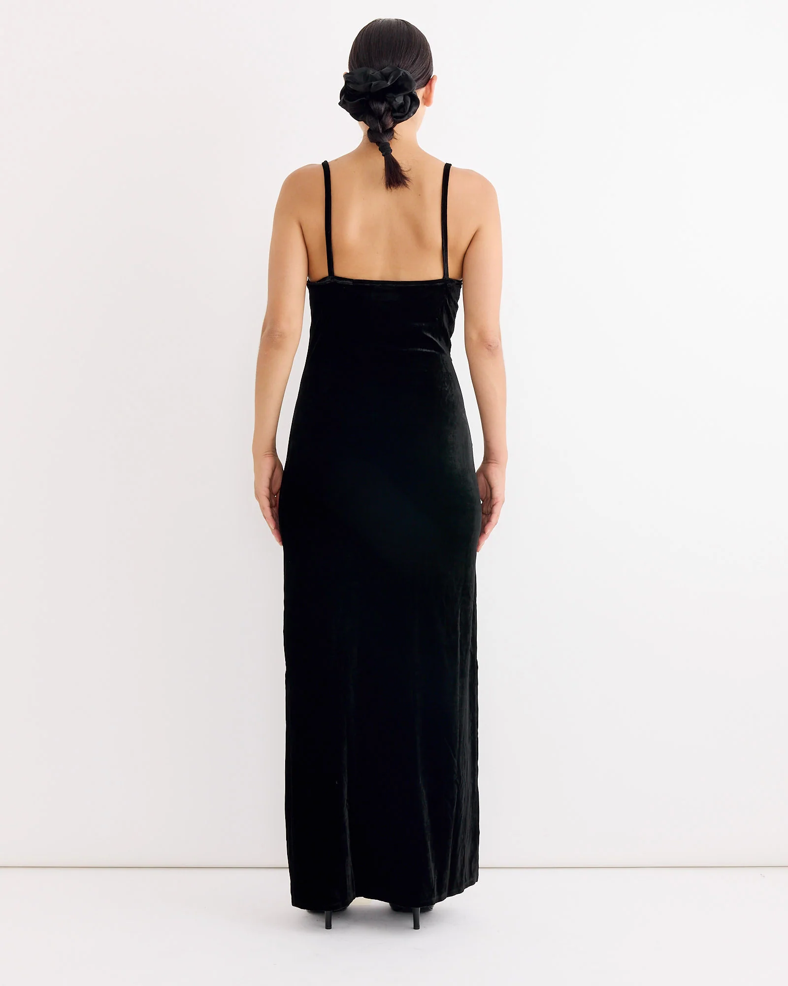 Antoinette Dress in Black/Ivory - Image 3