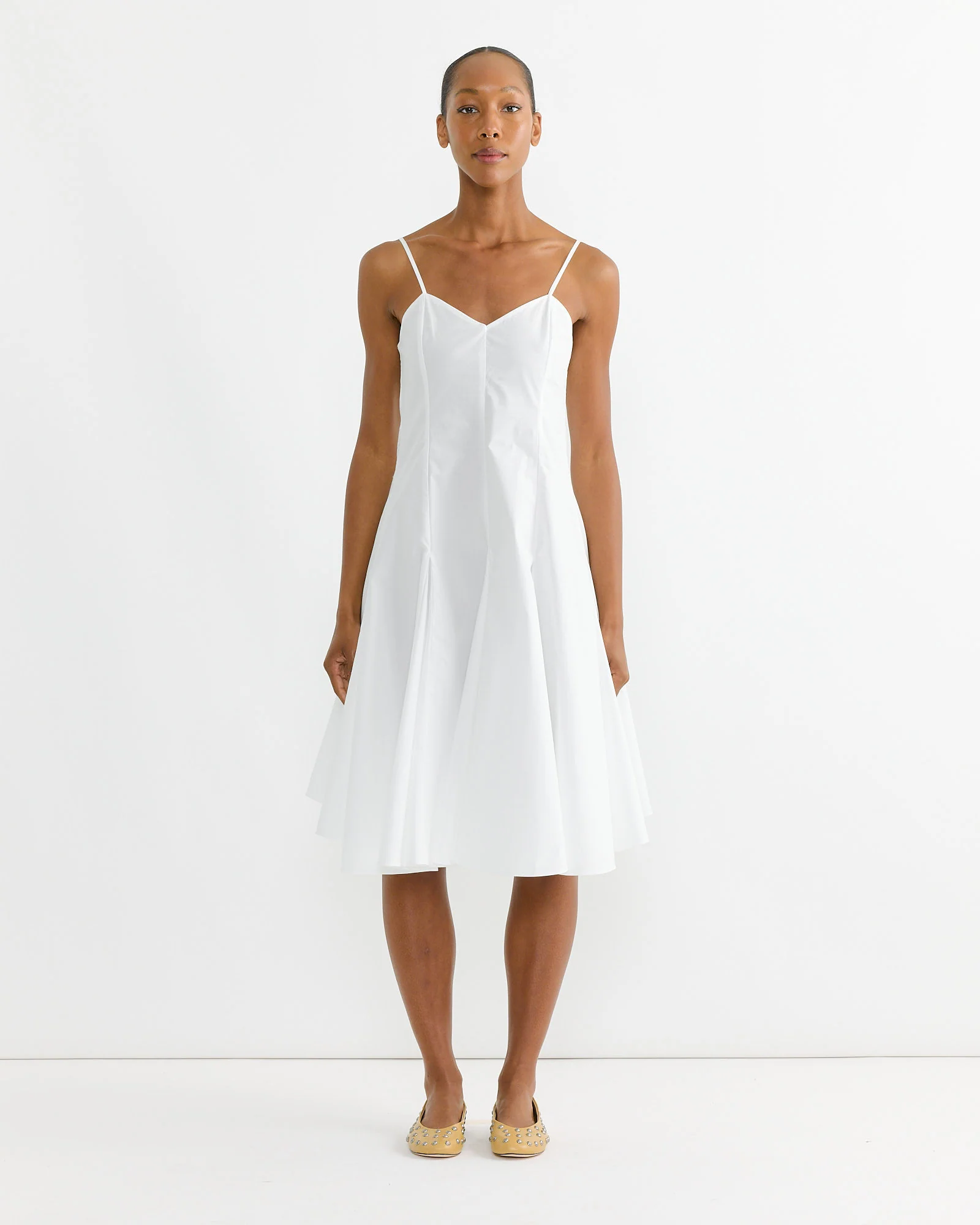 Ebba Dress in White