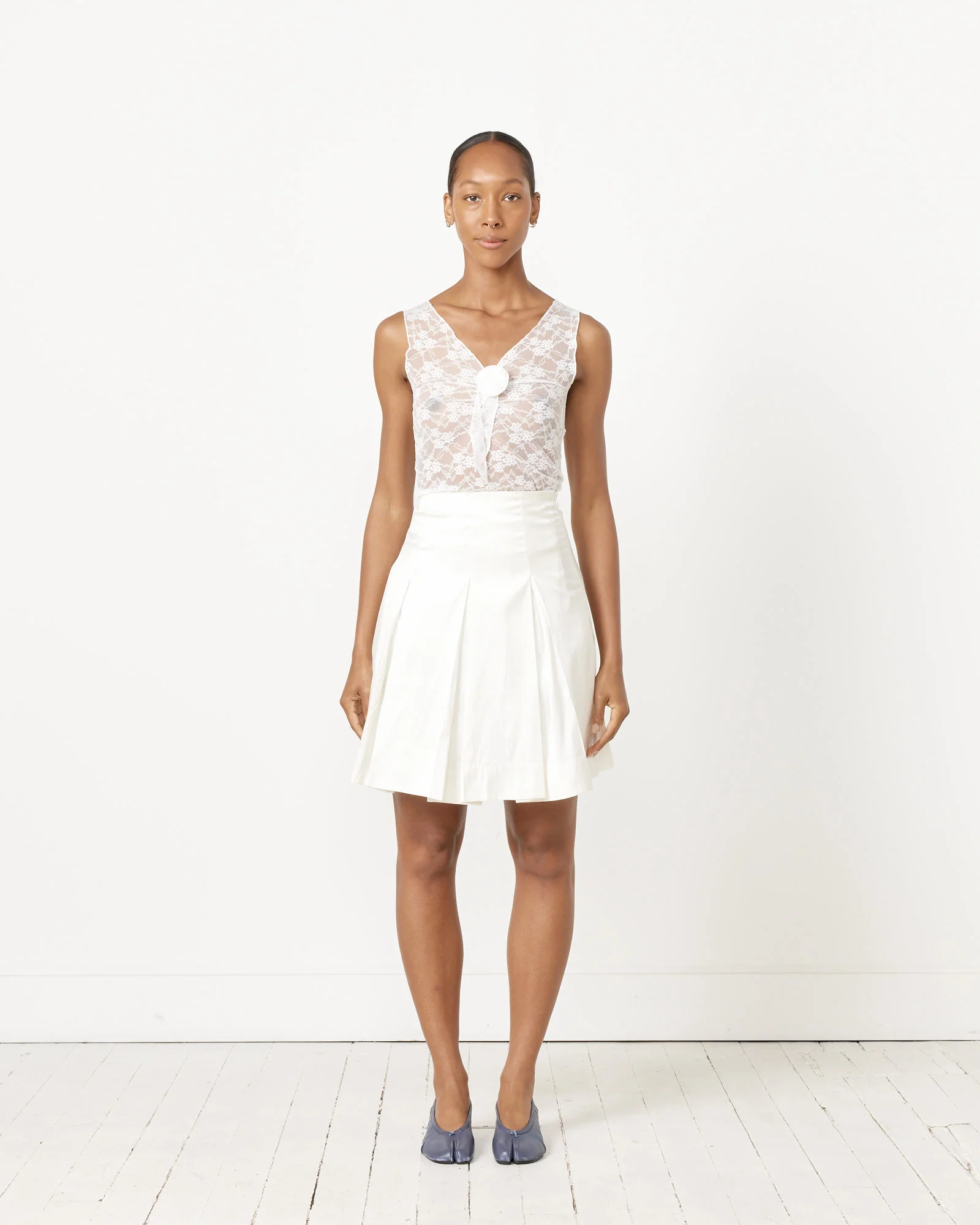 Freya Skirt in Ivory - Image 2