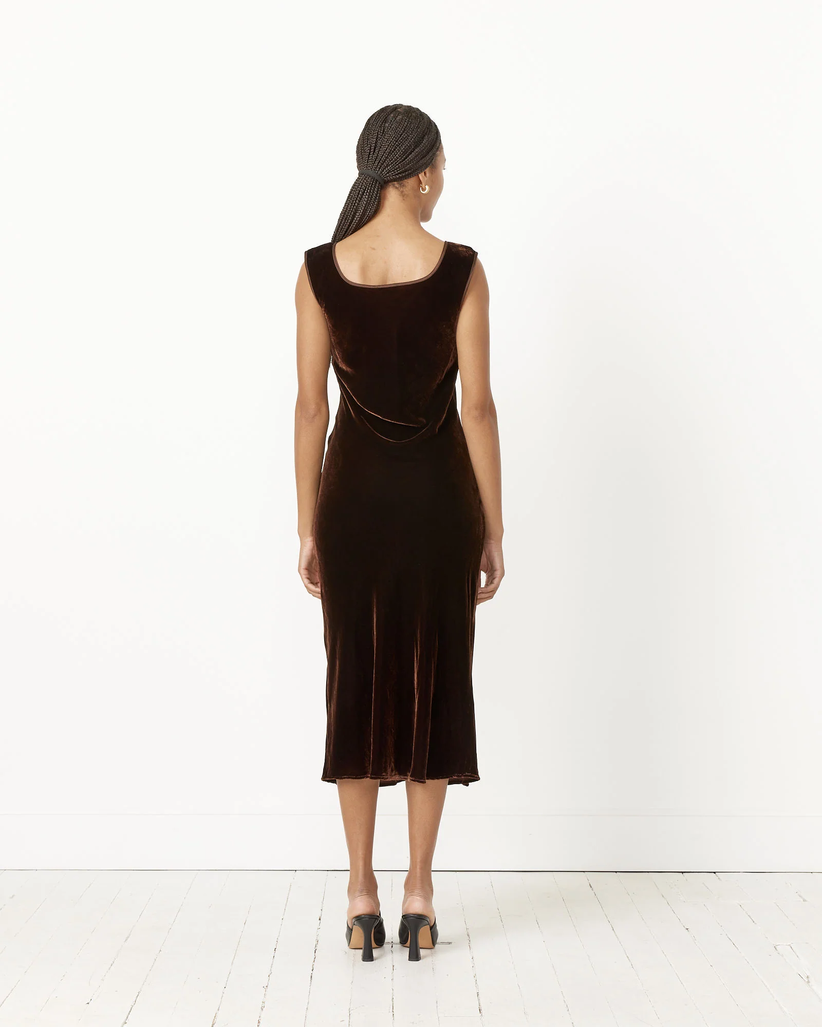 Sienna Velvet Dress - Image 2