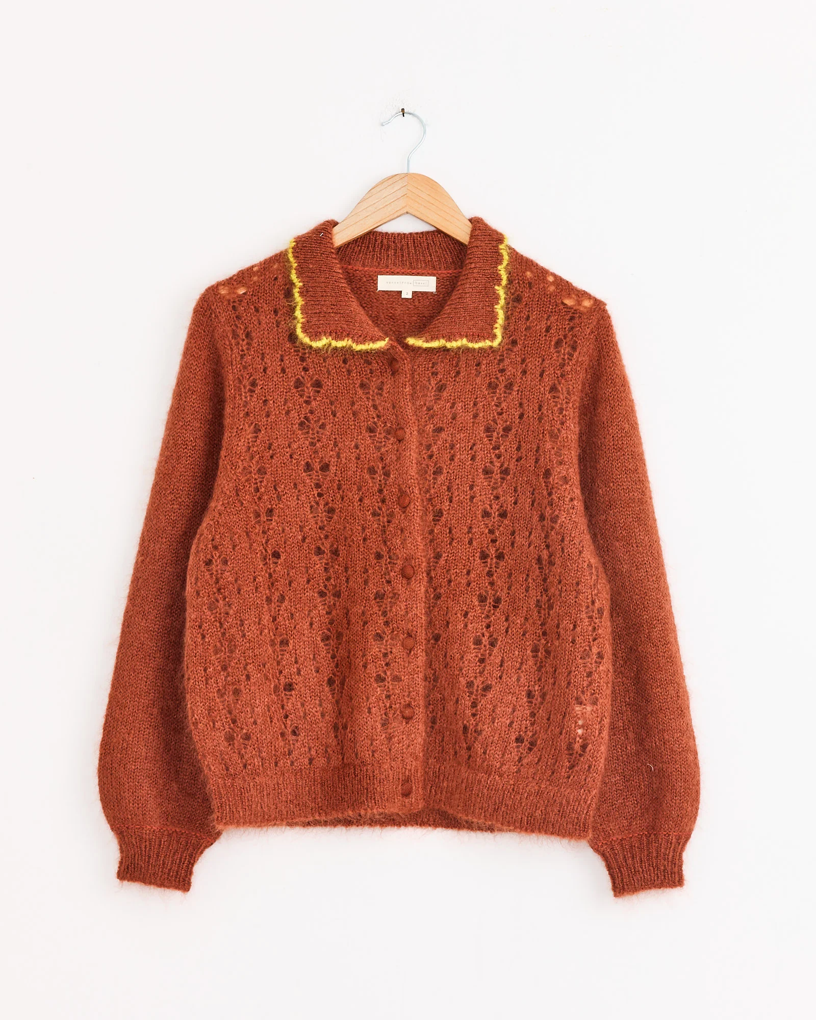 Ahmi Cardigan in Terracotta