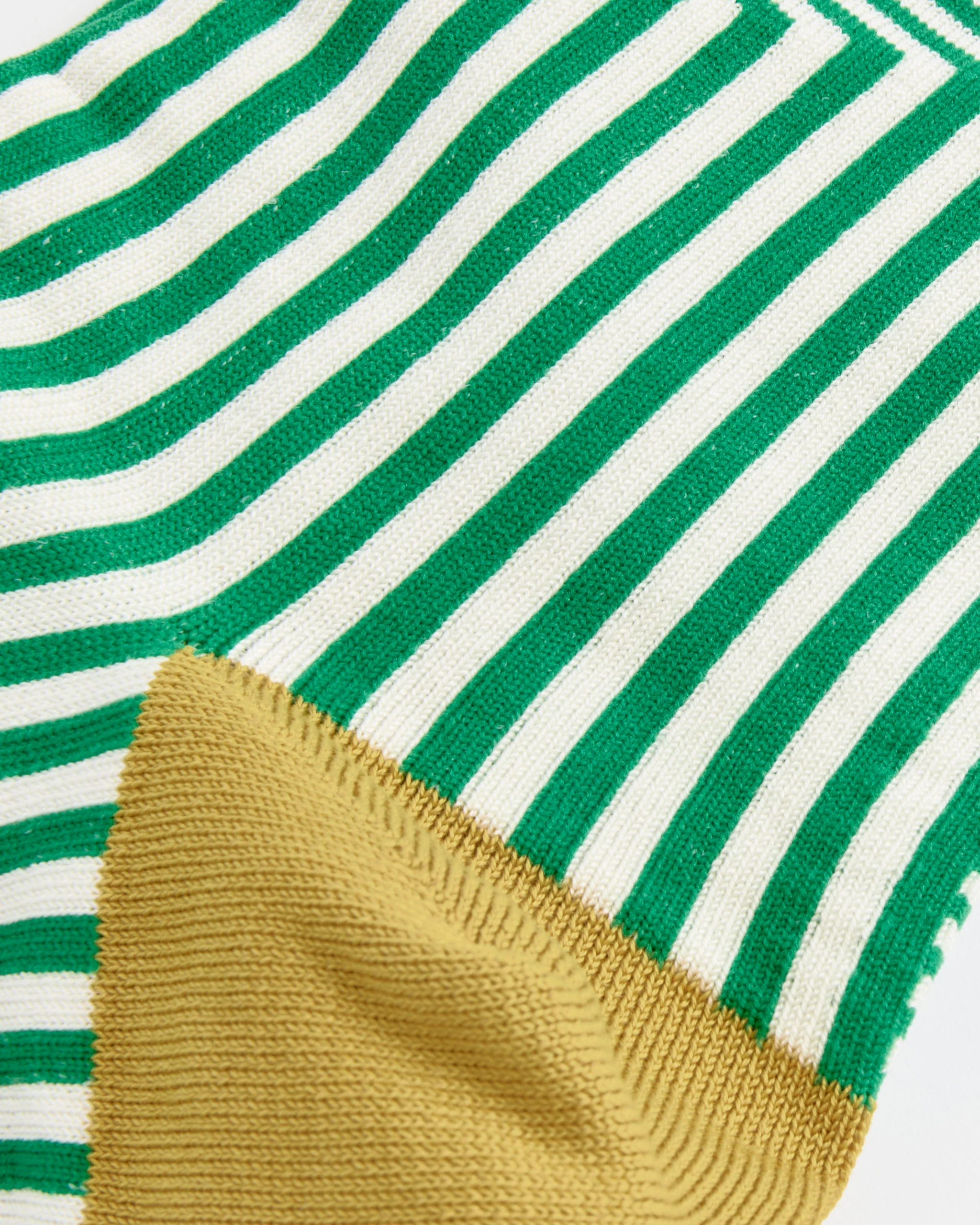 Corbusier Crew Socks in Green - Image 2