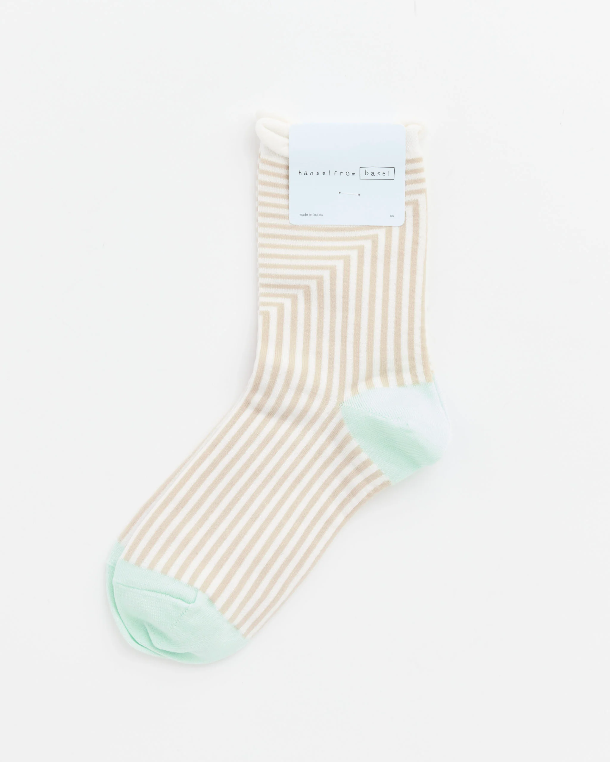 Corbusier Crew Socks in Mint