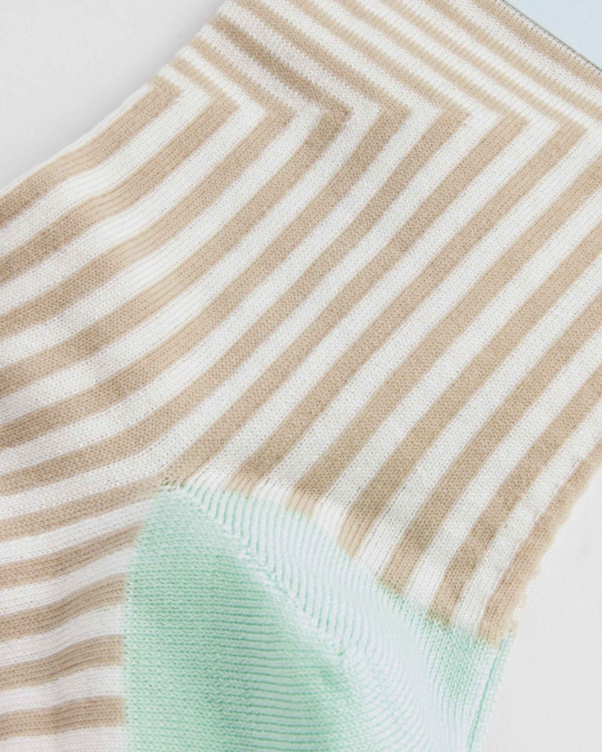 Corbusier Crew Socks in Mint - Image 2