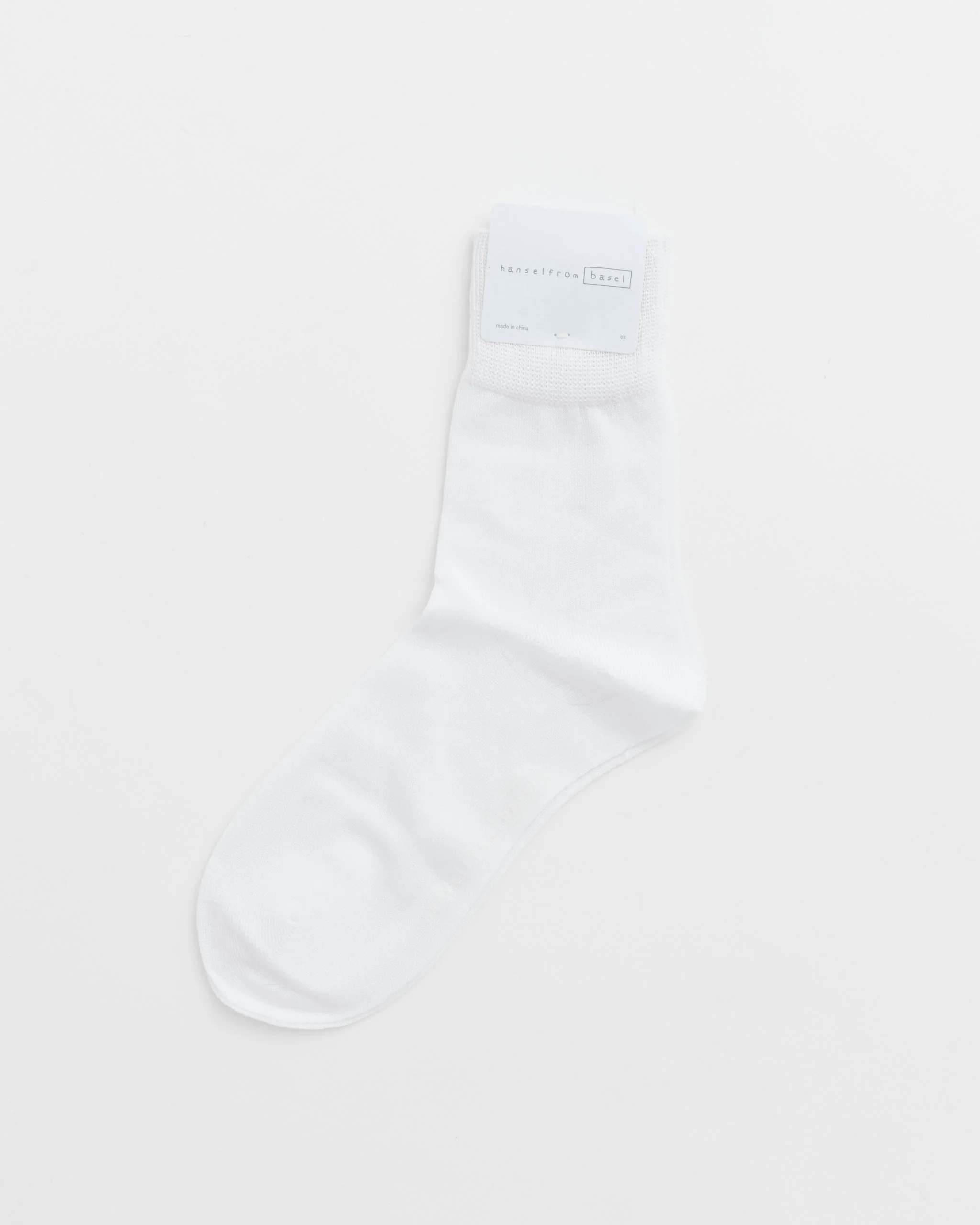 Trouser Crew Socks in Optic