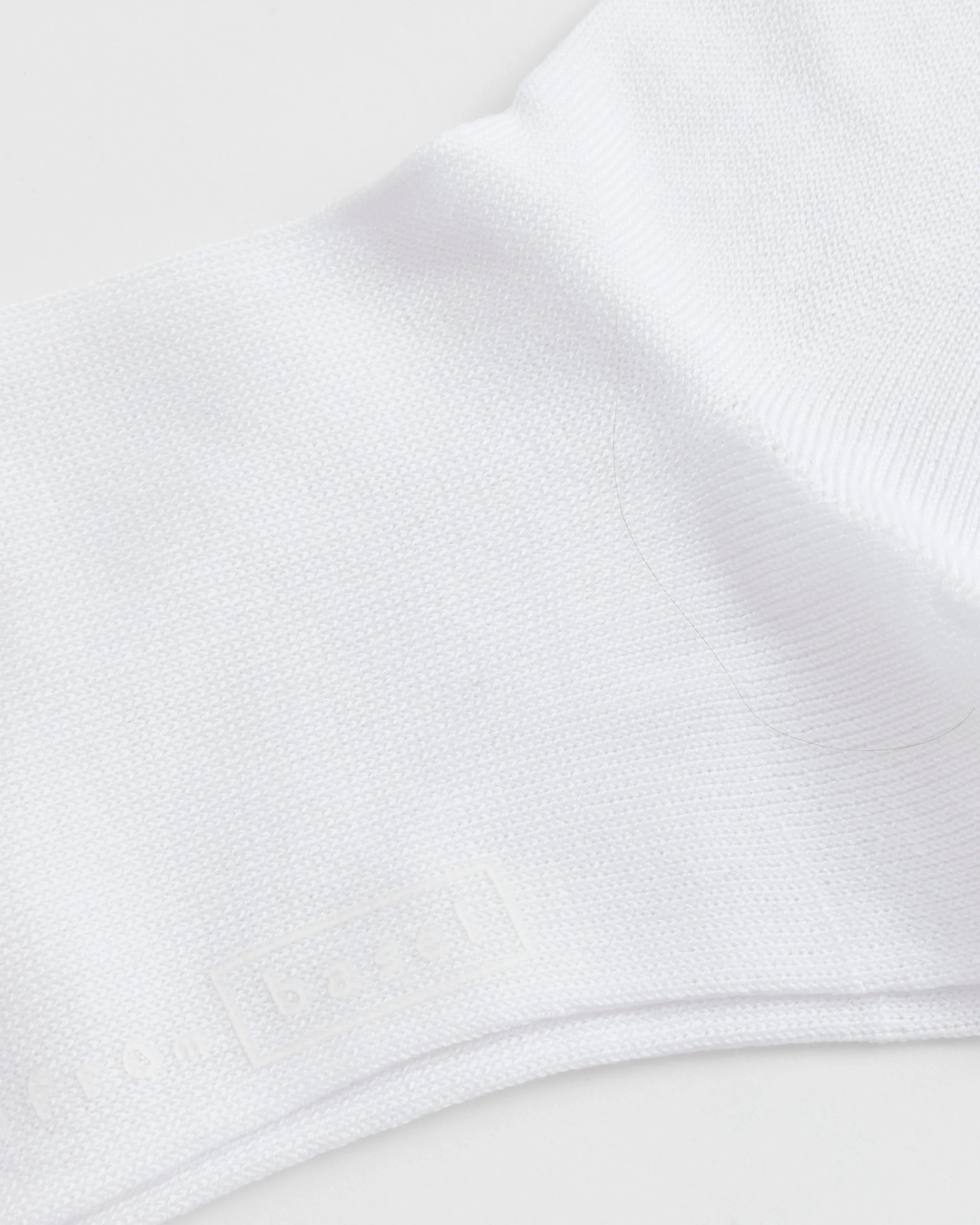 Trouser Crew Socks in Optic - Image 2