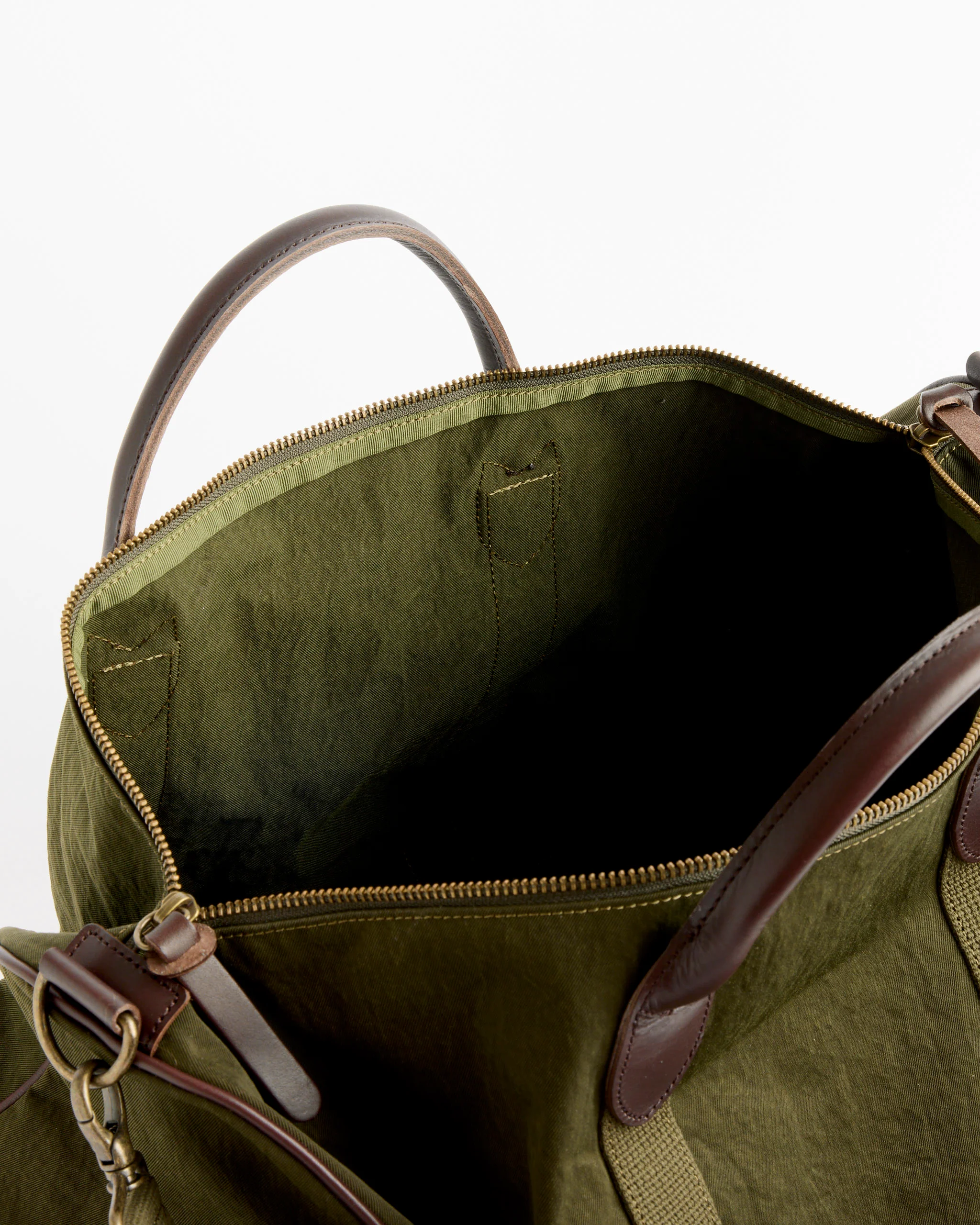 Boston Luggage in Khaki Green - Image 4