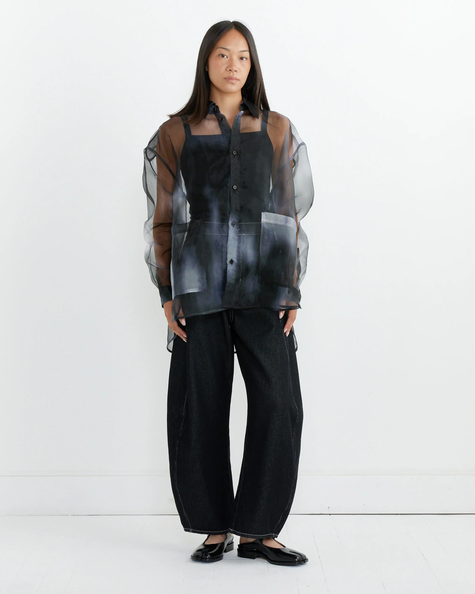 Big Shirt in Grey Blur - Image 2