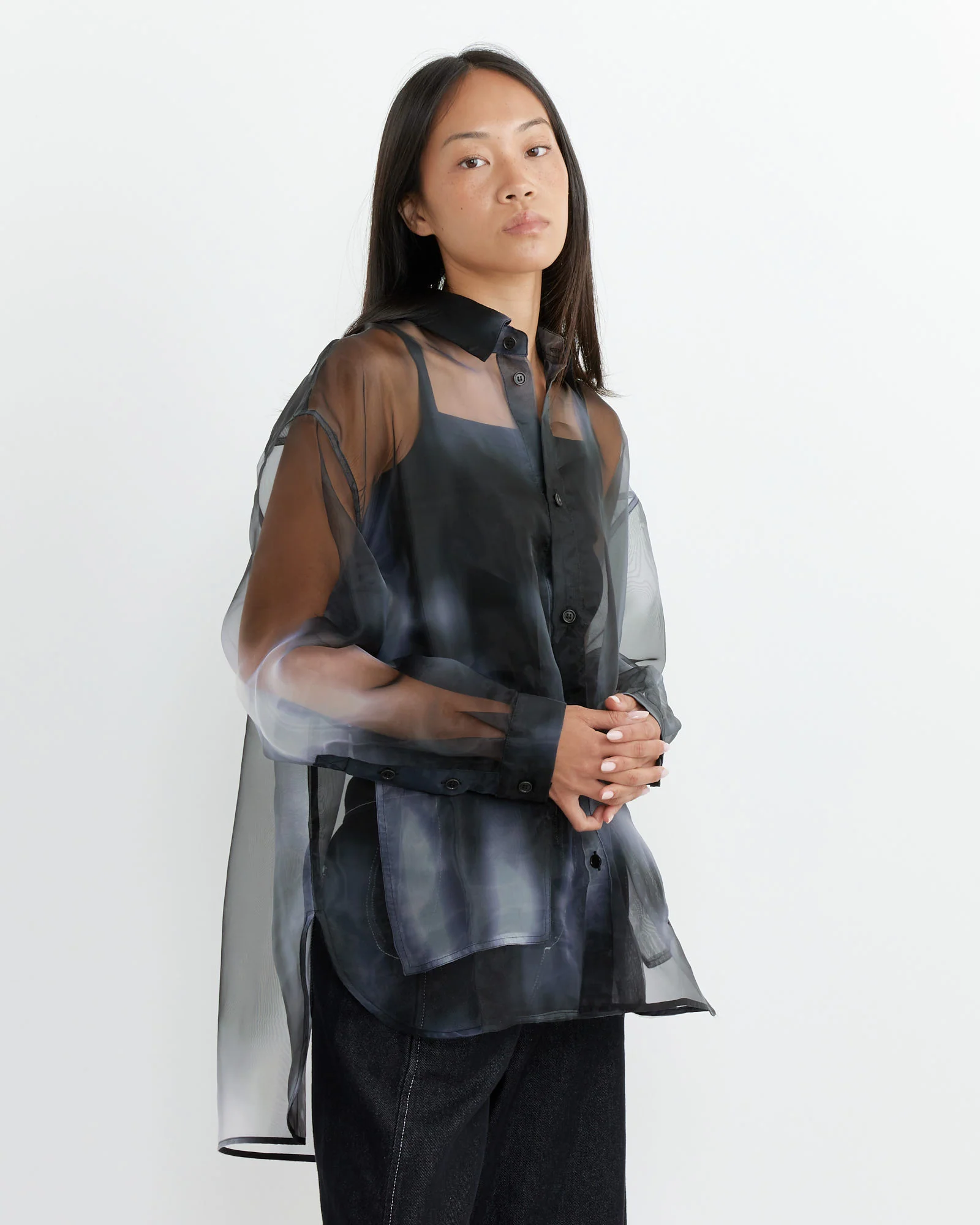 Big Shirt in Grey Blur - Image 3