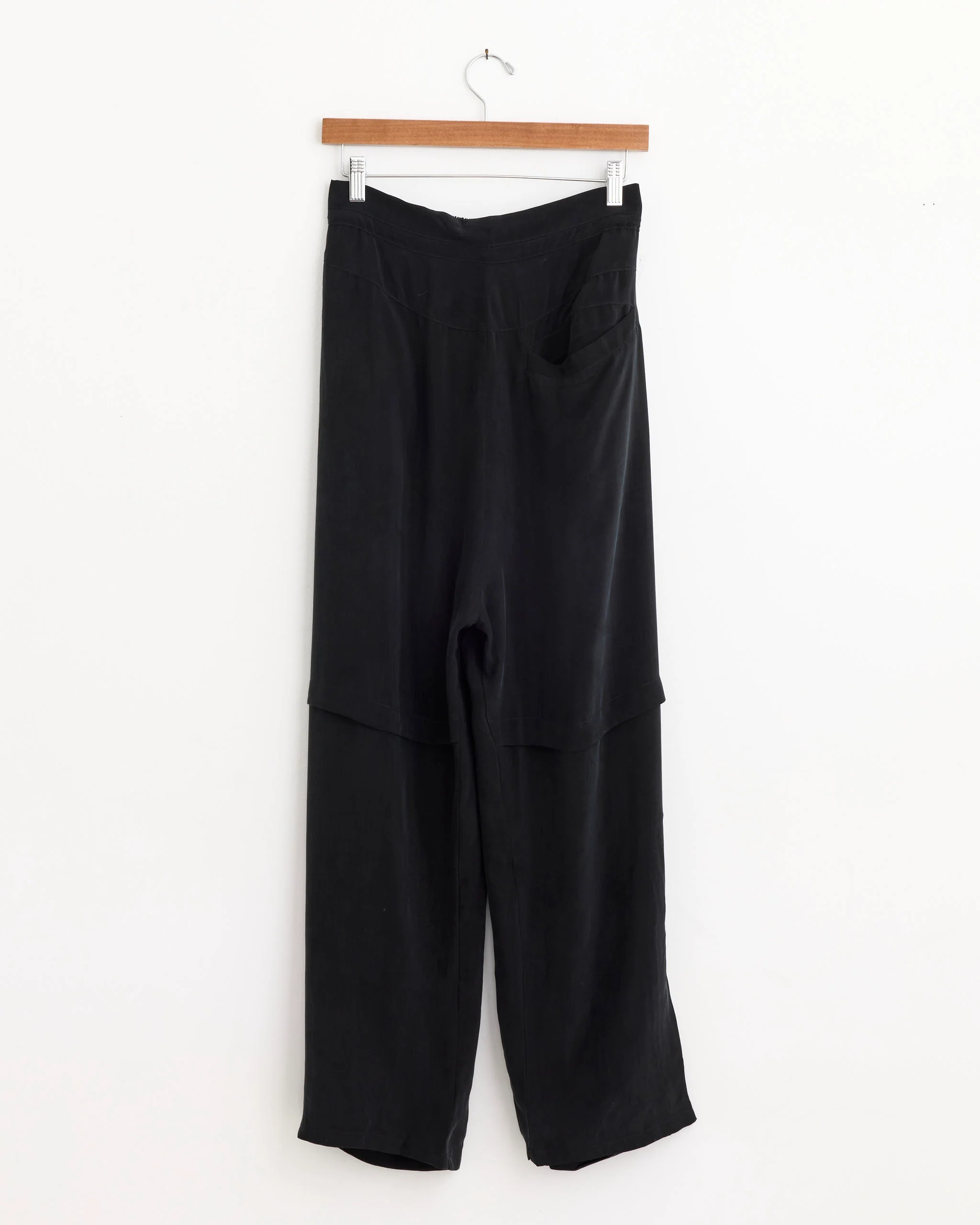Drawstring Pant in Black - Image 3
