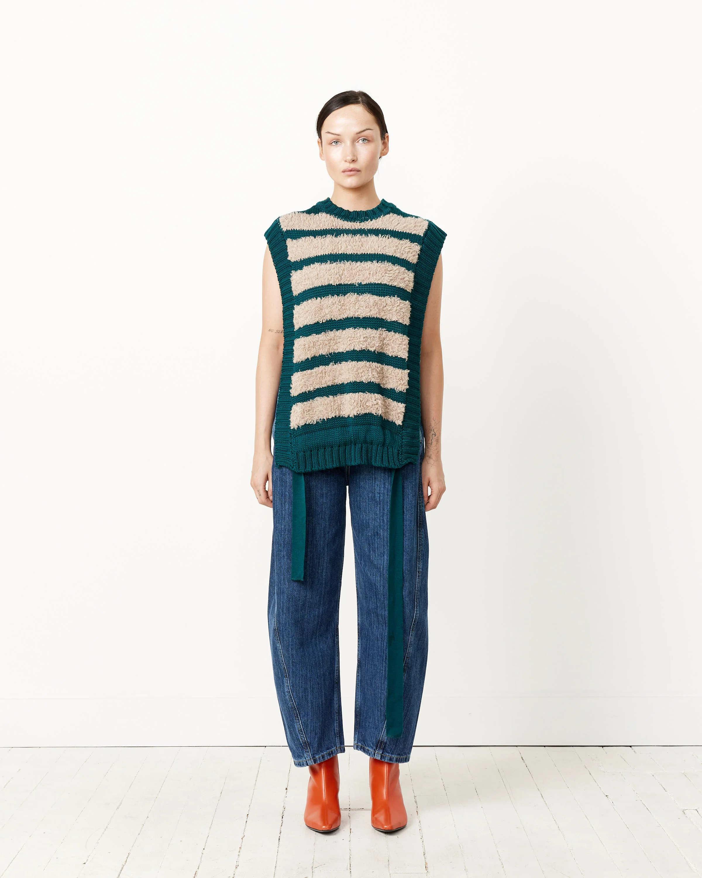 Fringe Knit Vest - Image 3