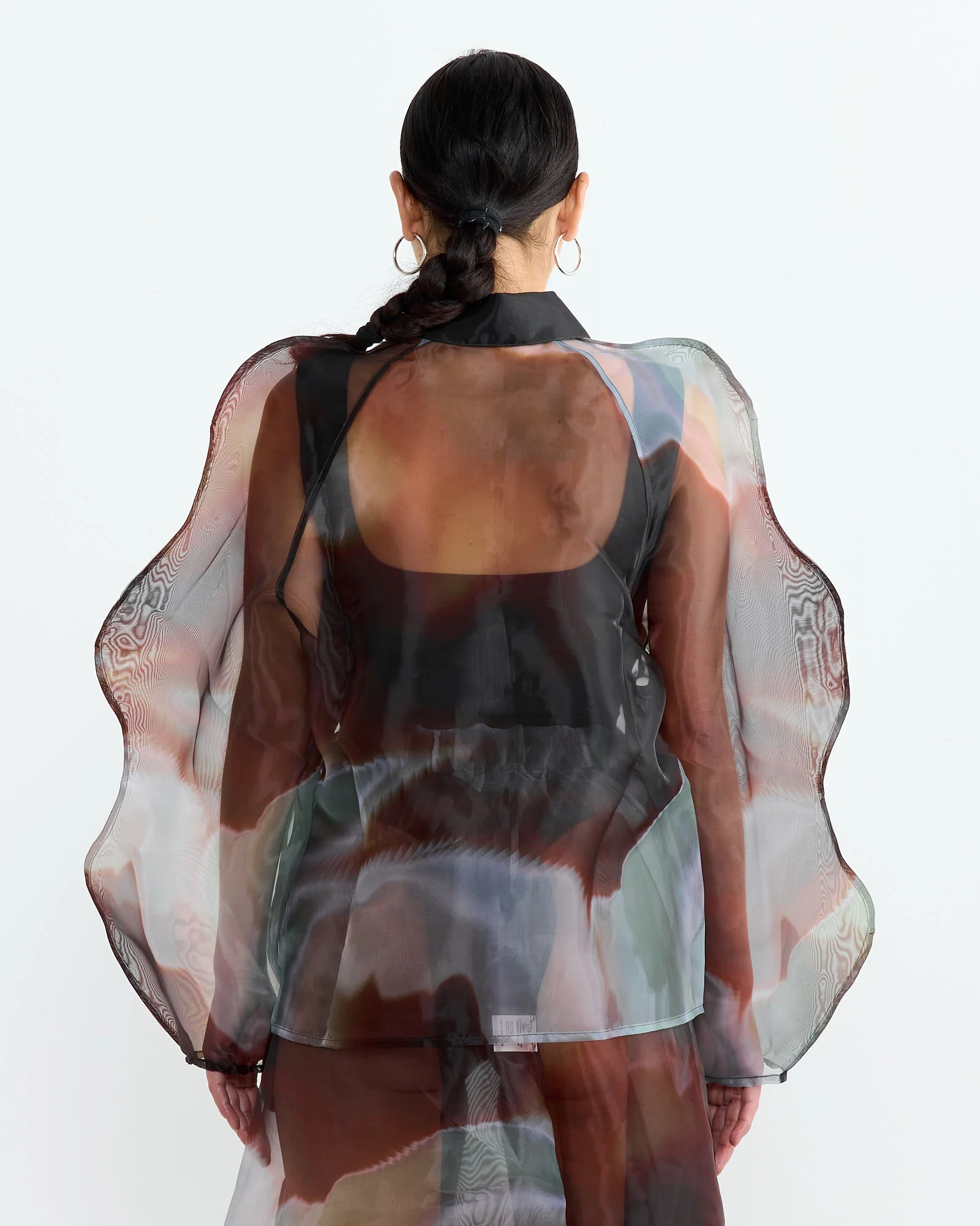 Octo Shirt in Brown Clapping Oysters - Image 5